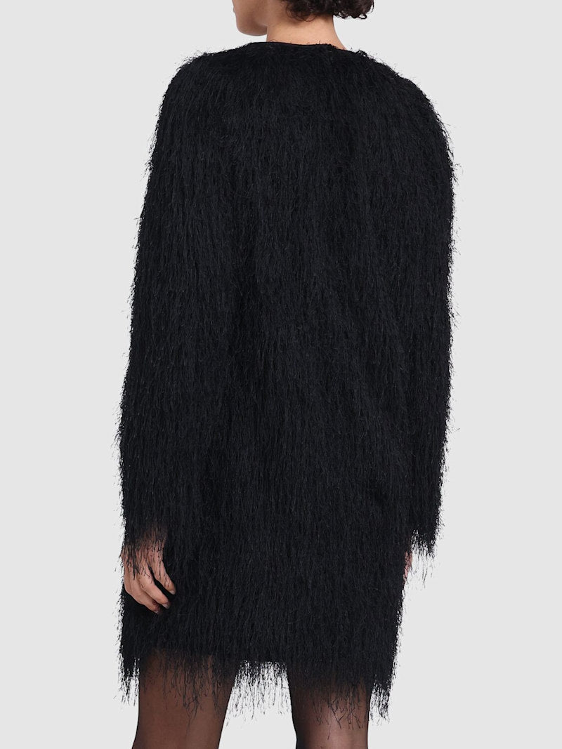 Loulou de Saison Tina Long Sleeve Mini Dress