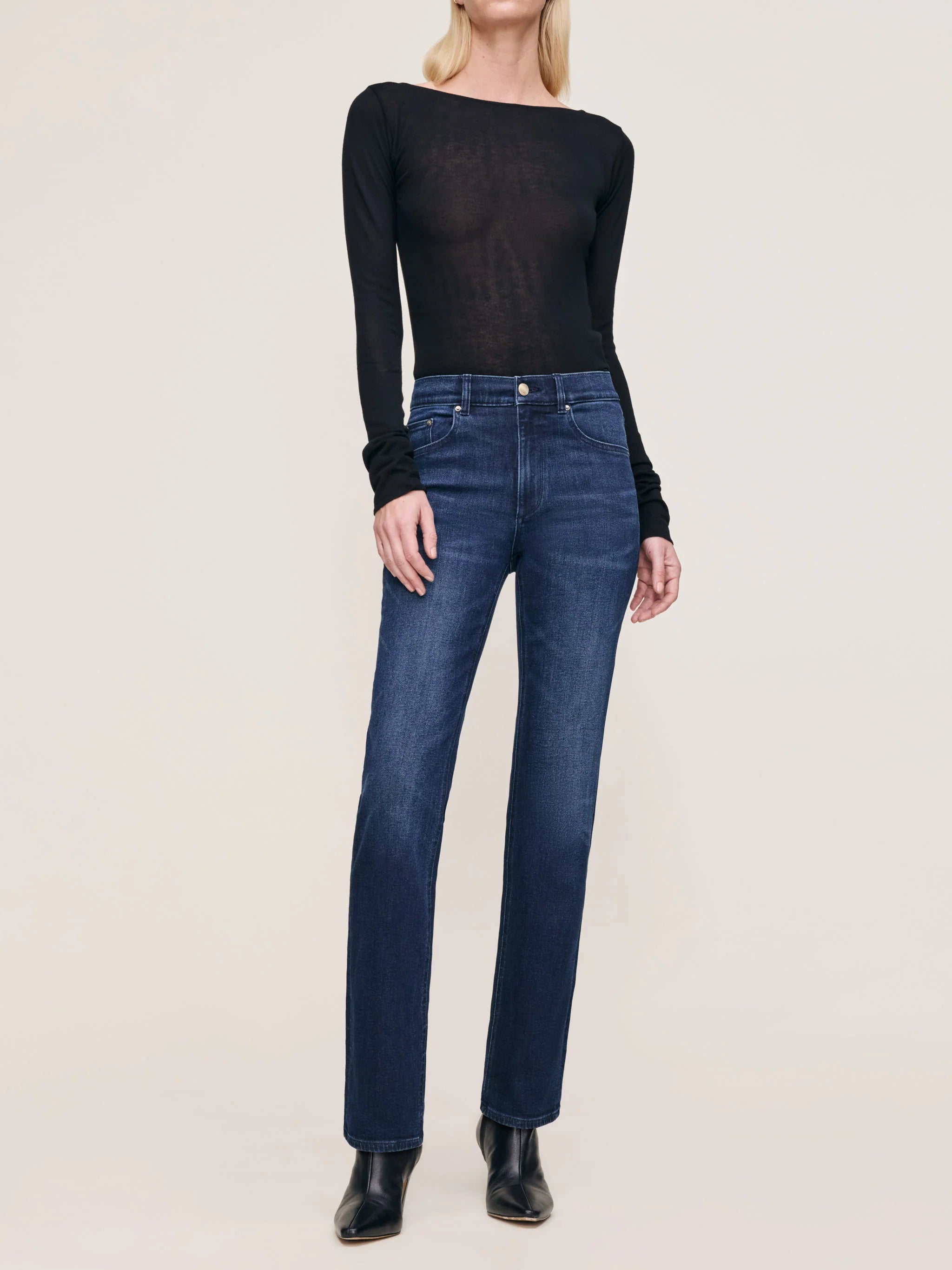 DL1961 Patti Straight High Rise 31" Jeans