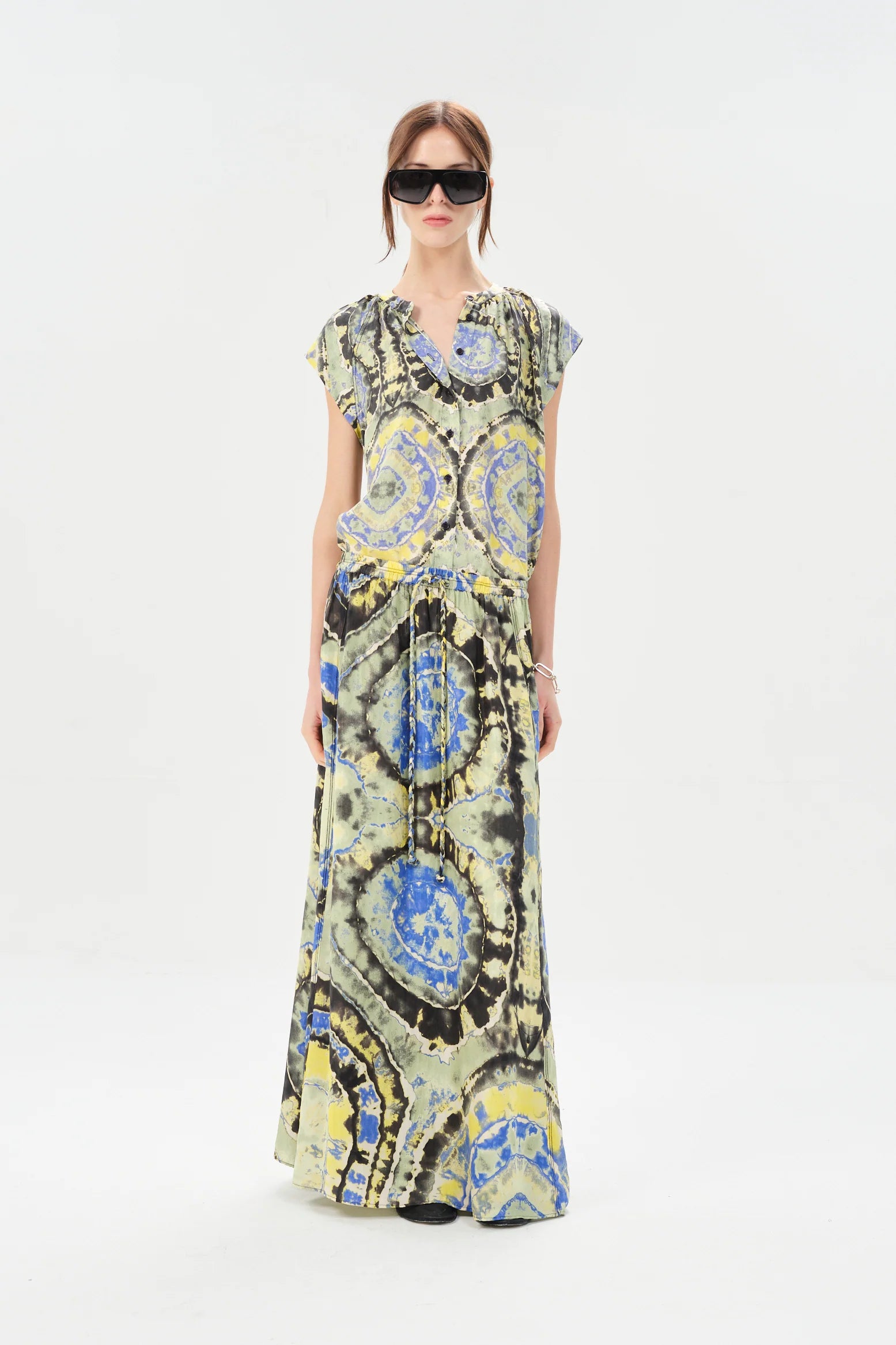 Maria Cher Rivadavia Trudy Long Skirt