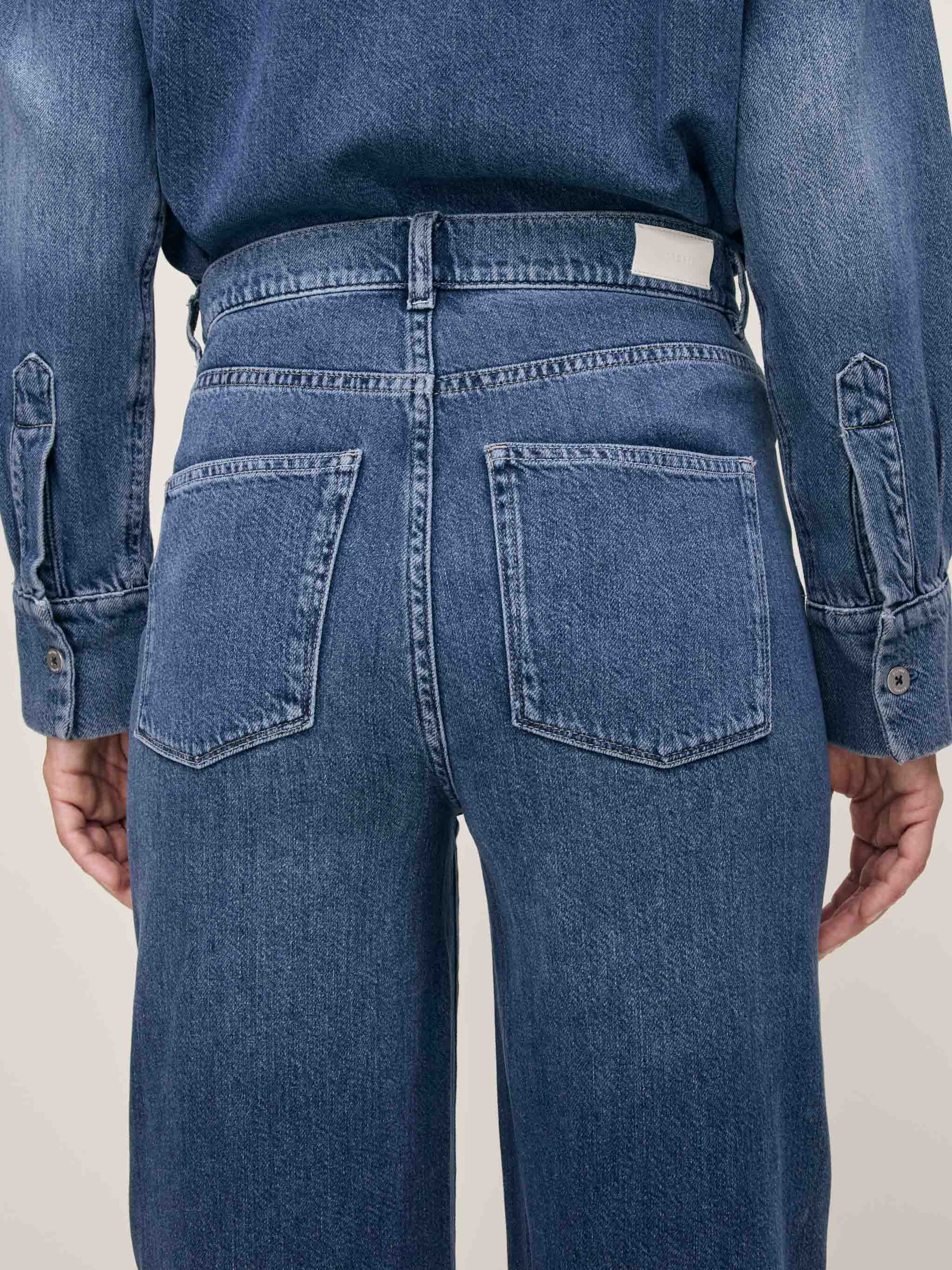 DL1961 Hepburn Wide Leg Jeans