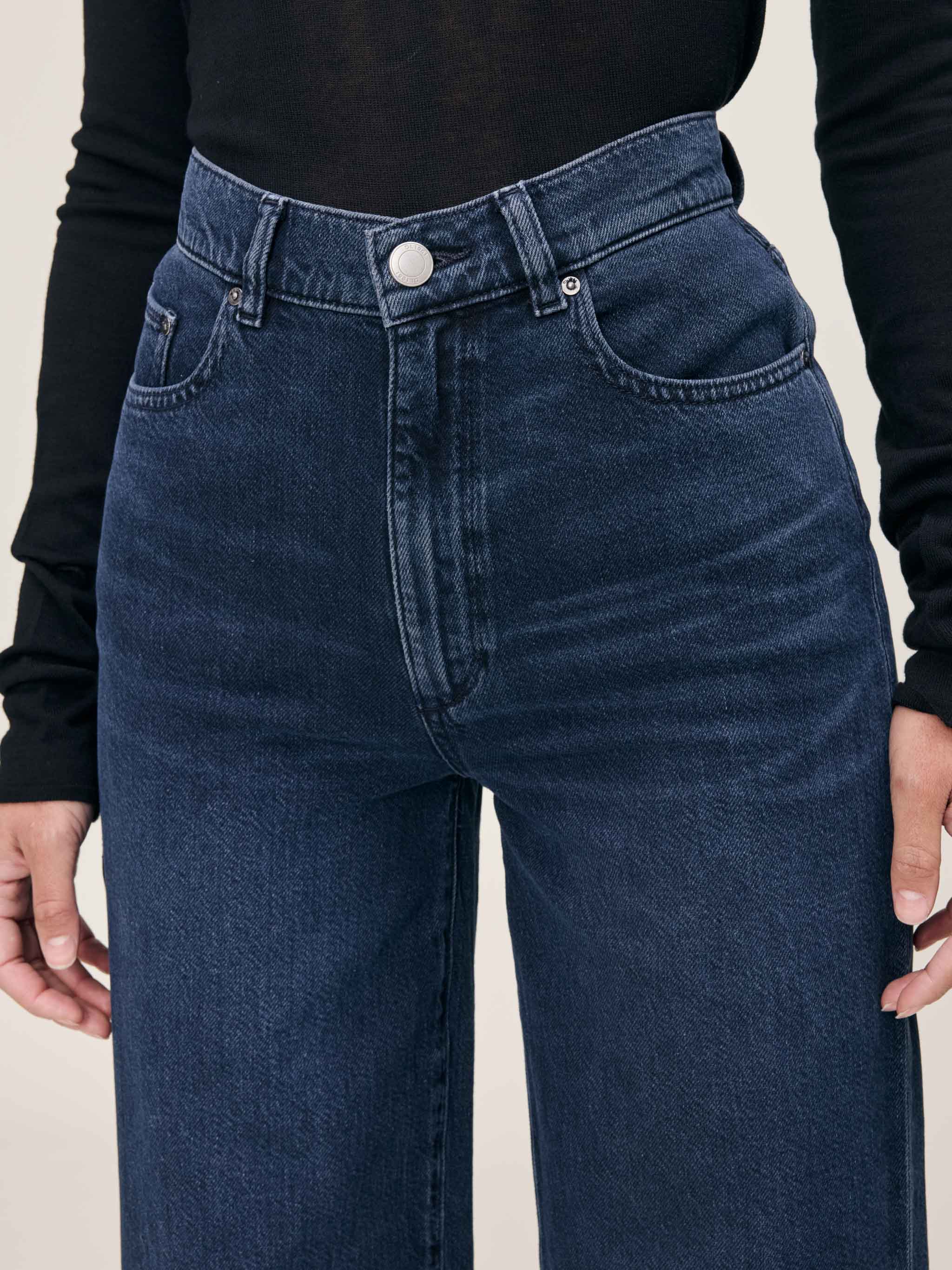 DL1961 Hepburn Wide Leg Jeans