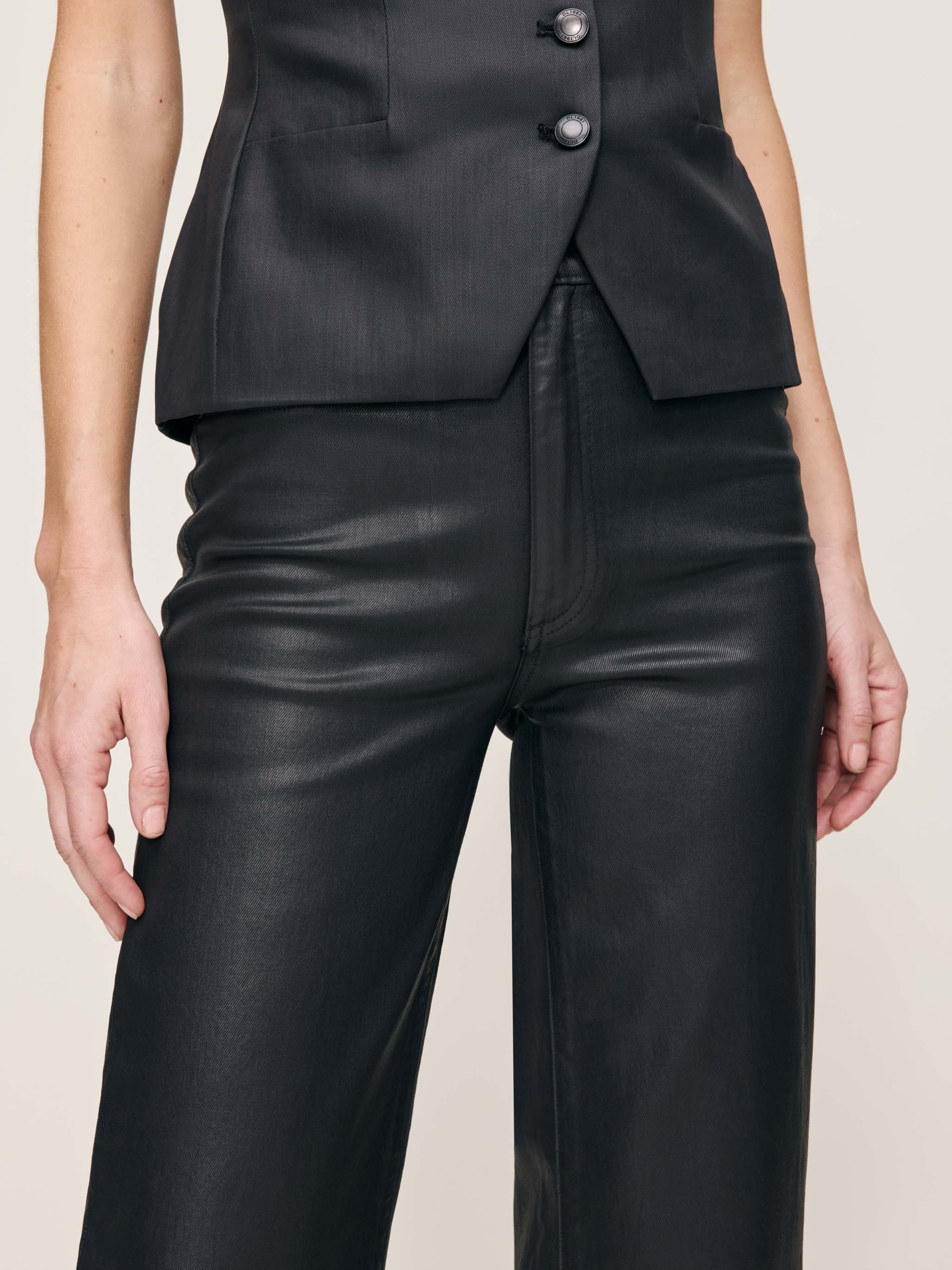 DL1961 Karmine Refined Wide Leg High Rise 31" Jeans