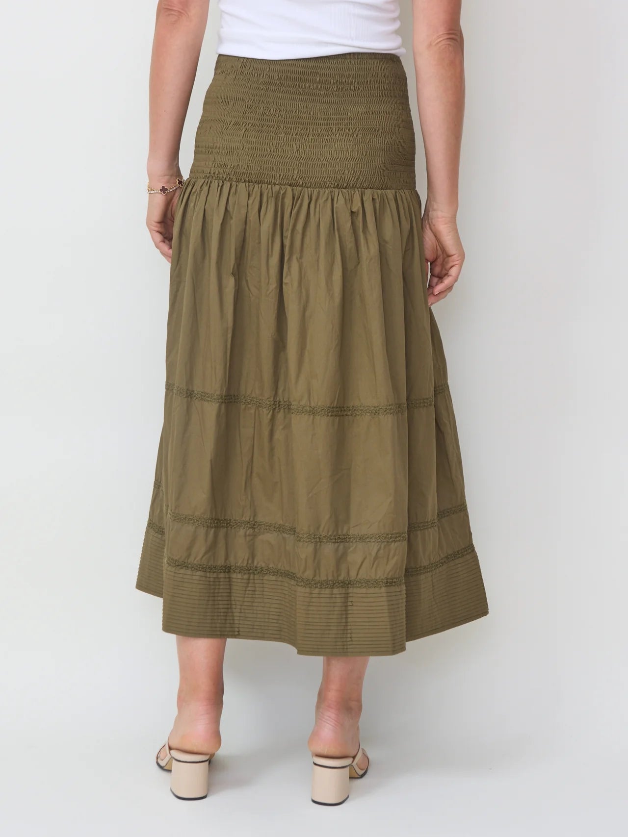Maria Cher Hall Chris Midi Skirt