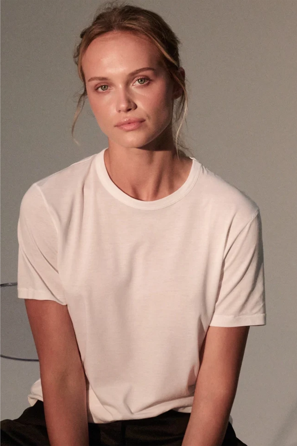 Majestic Filatures Lyocell Cotton Semi Relaxed S/S Crewneck