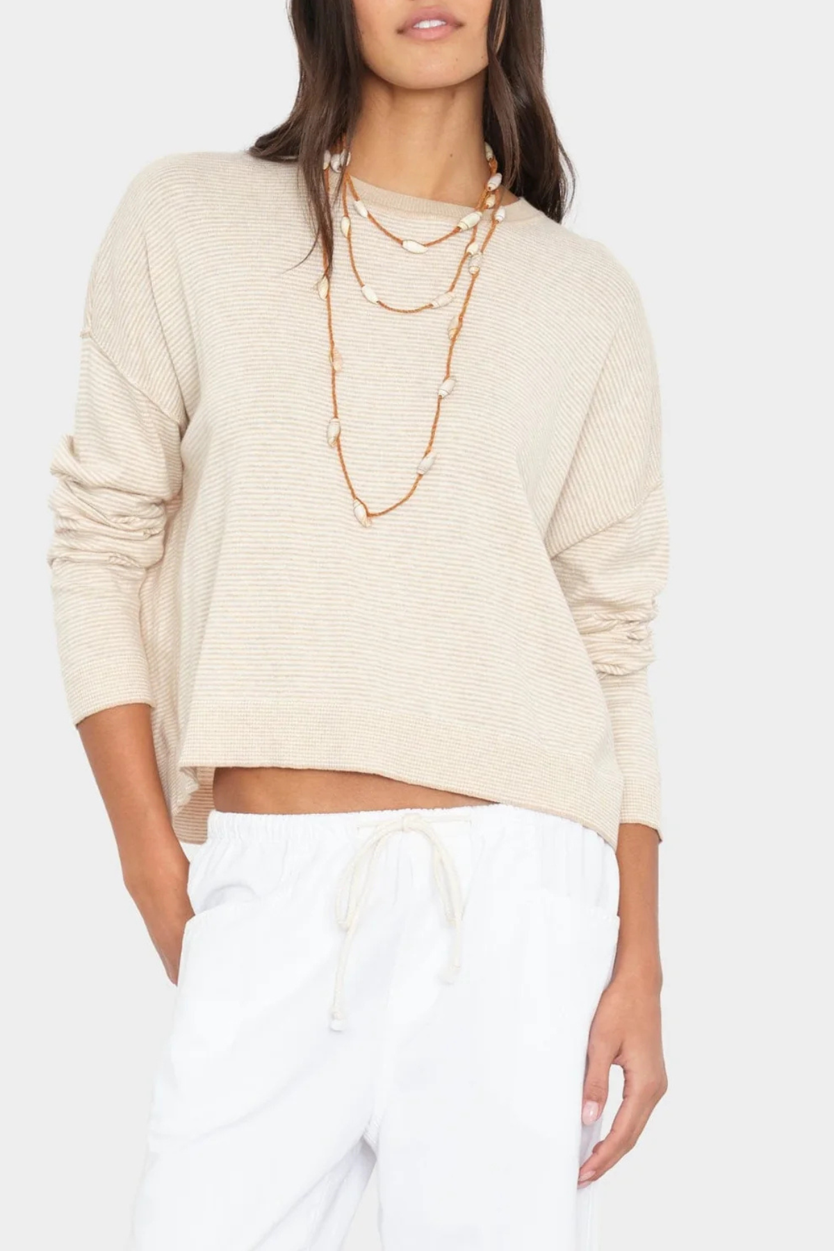 Xirena Sparrow Sweater - Sand Salt
