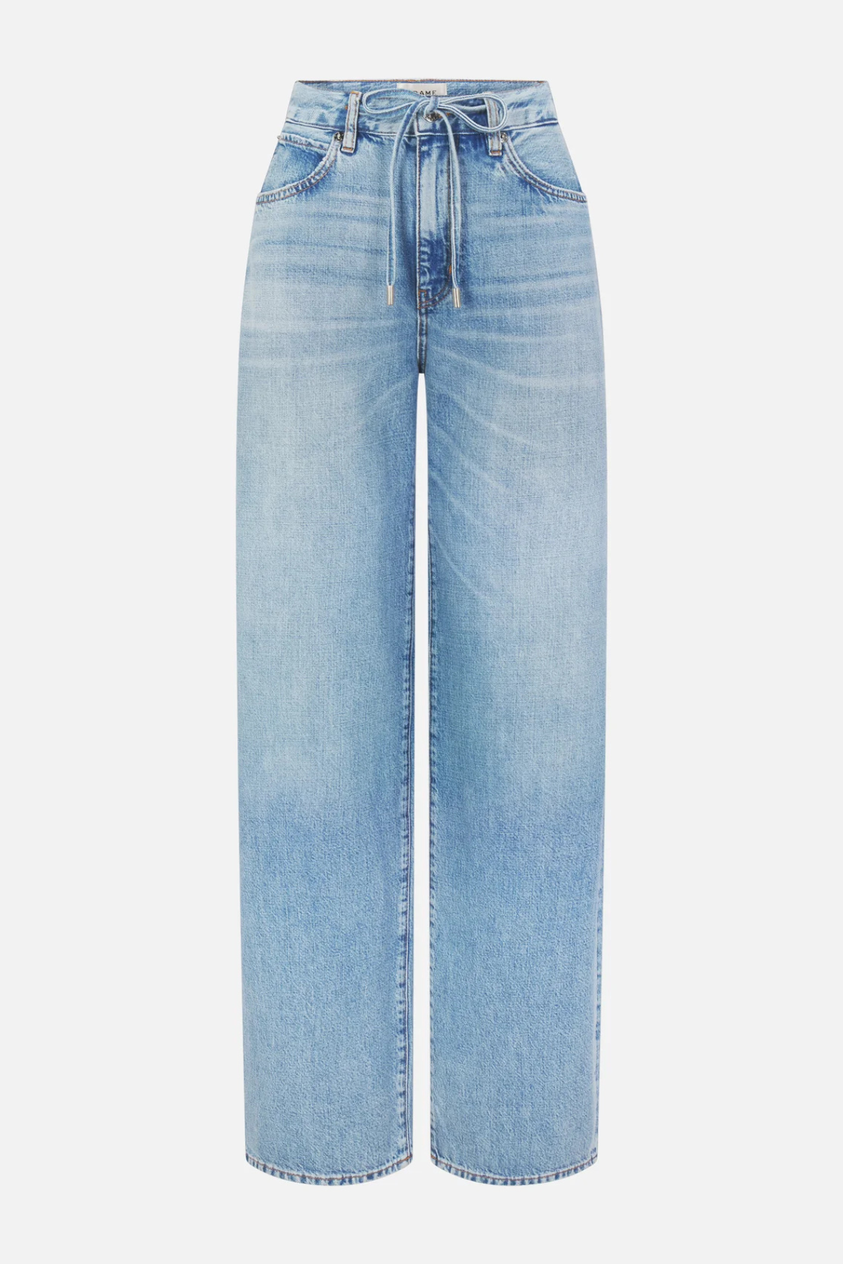Frame The Off Drawstring Bow Pant - Afterglow