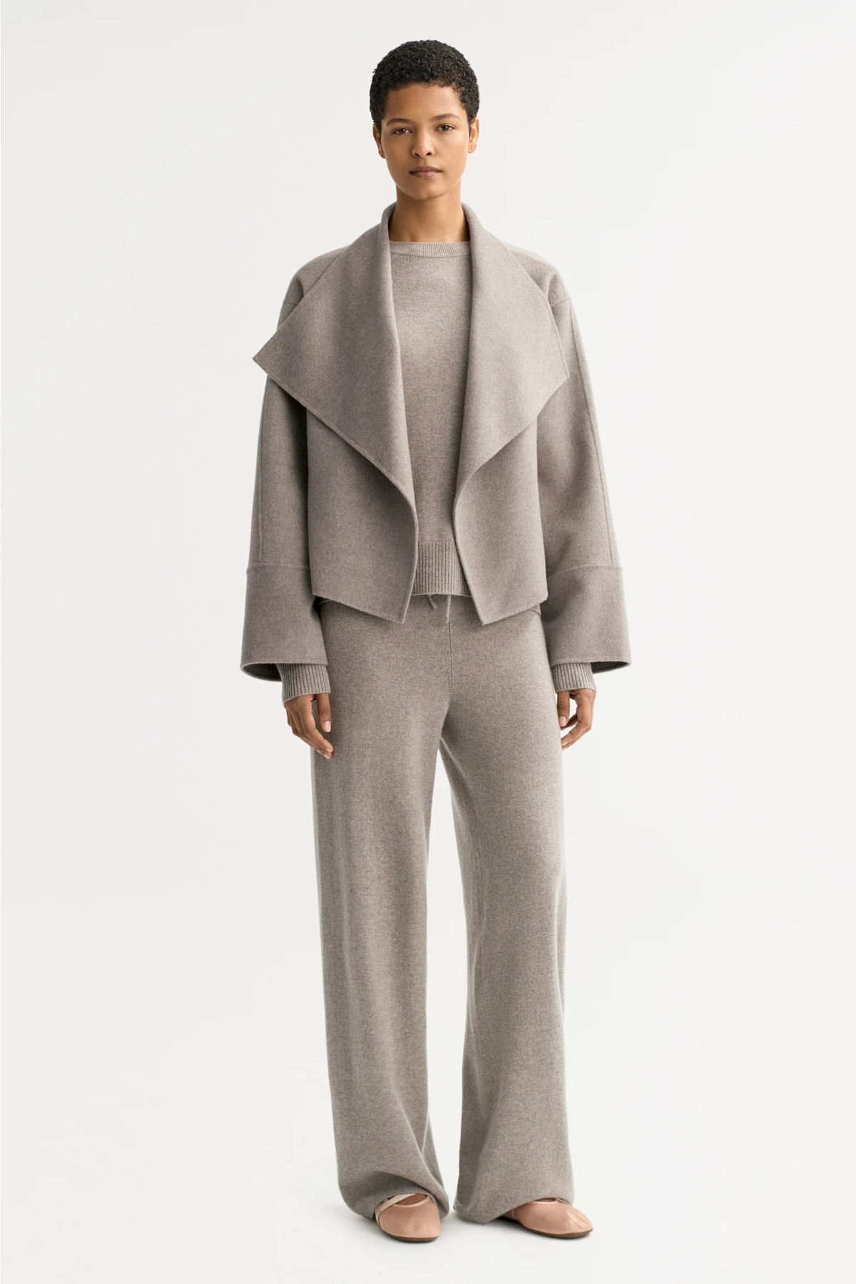 Soft Goat Short Coat