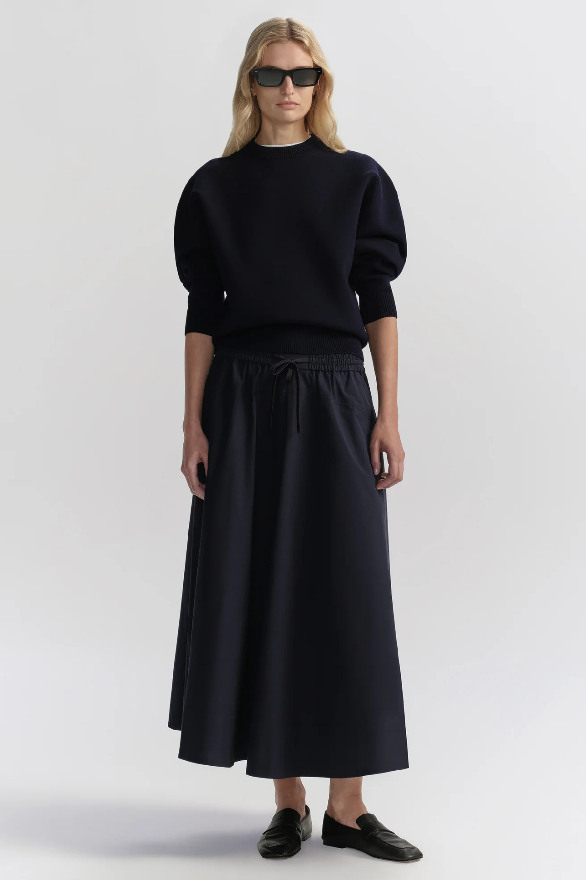 A.L.C. Remy Drawstring Midi Skirt