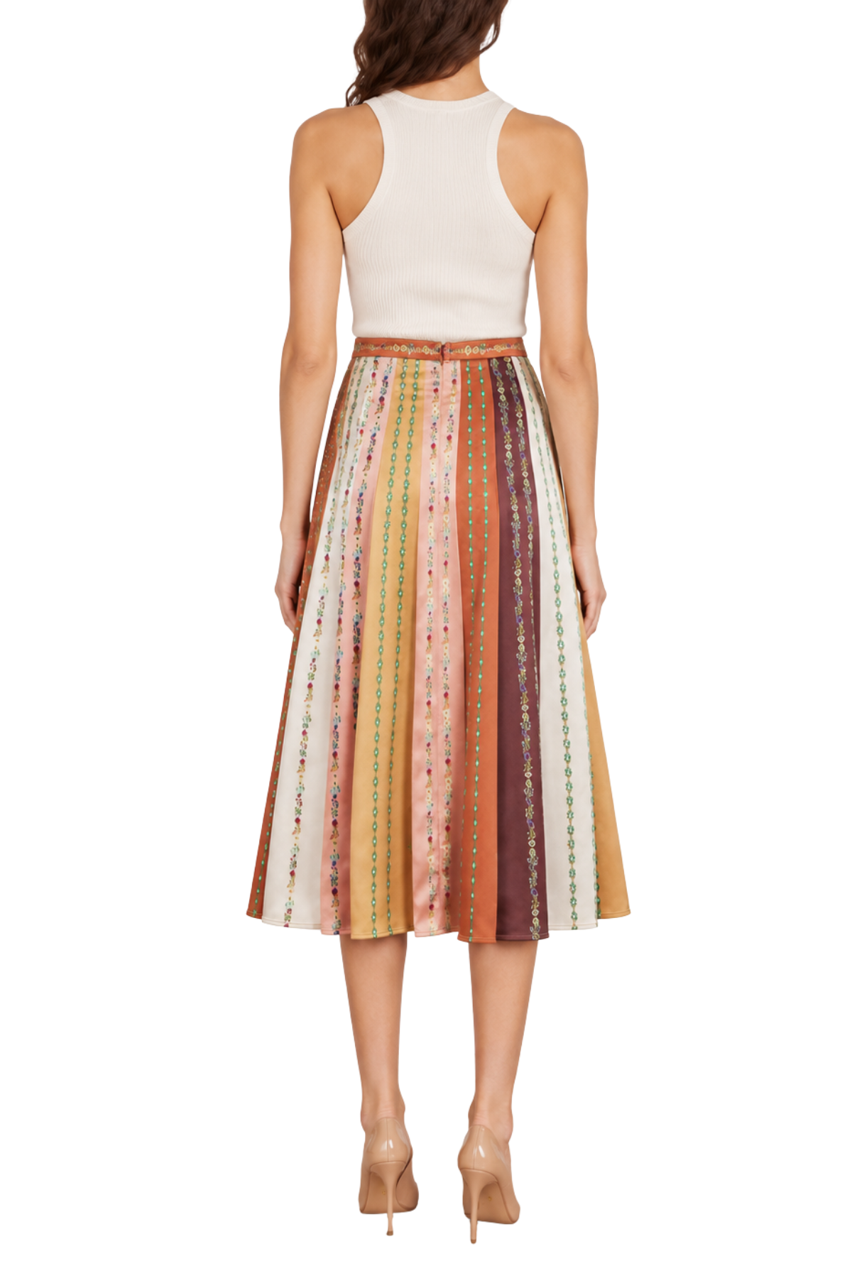 Saloni Ember Skirt - Primrose Garden
