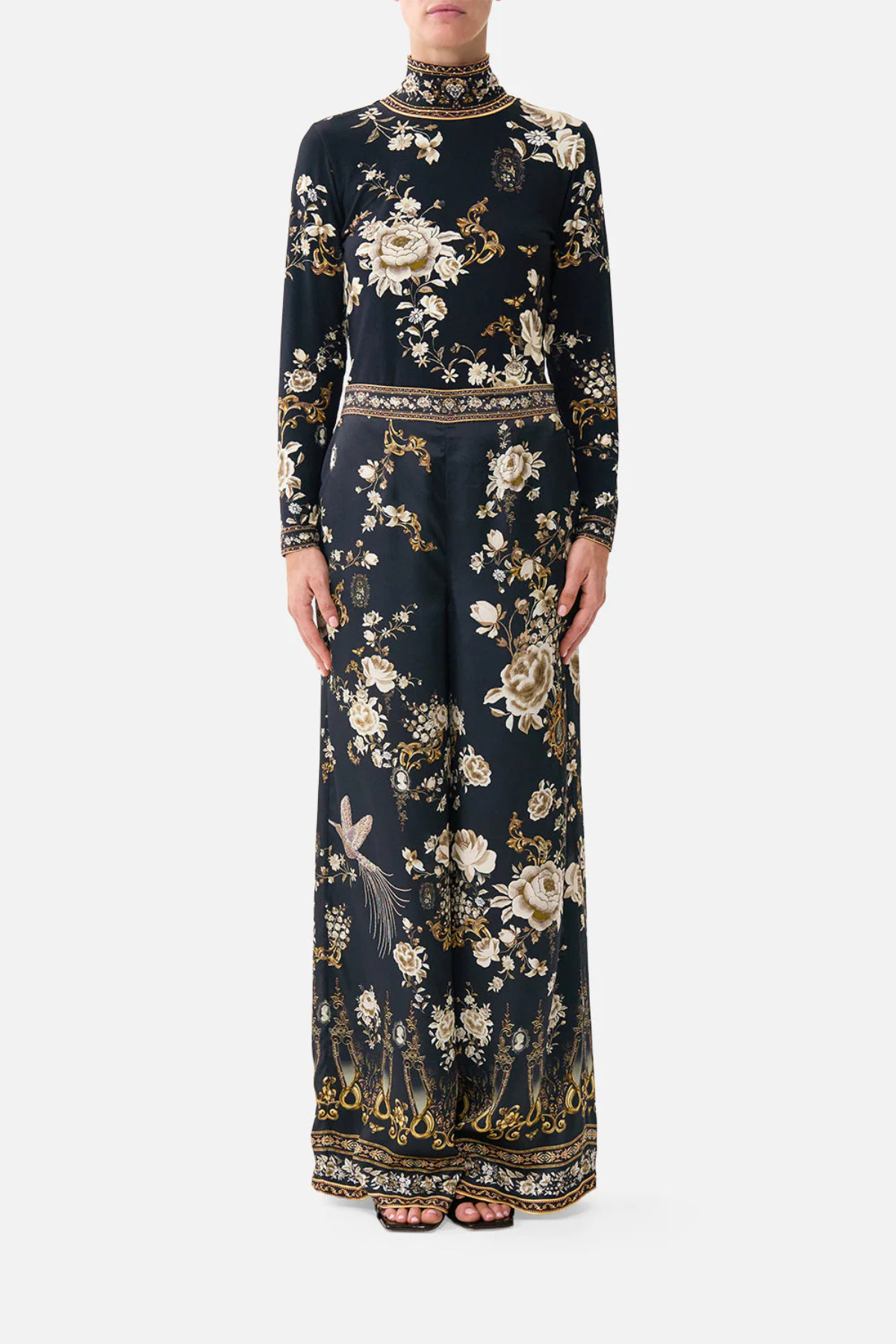 Pantalon droit décontracté Camilla