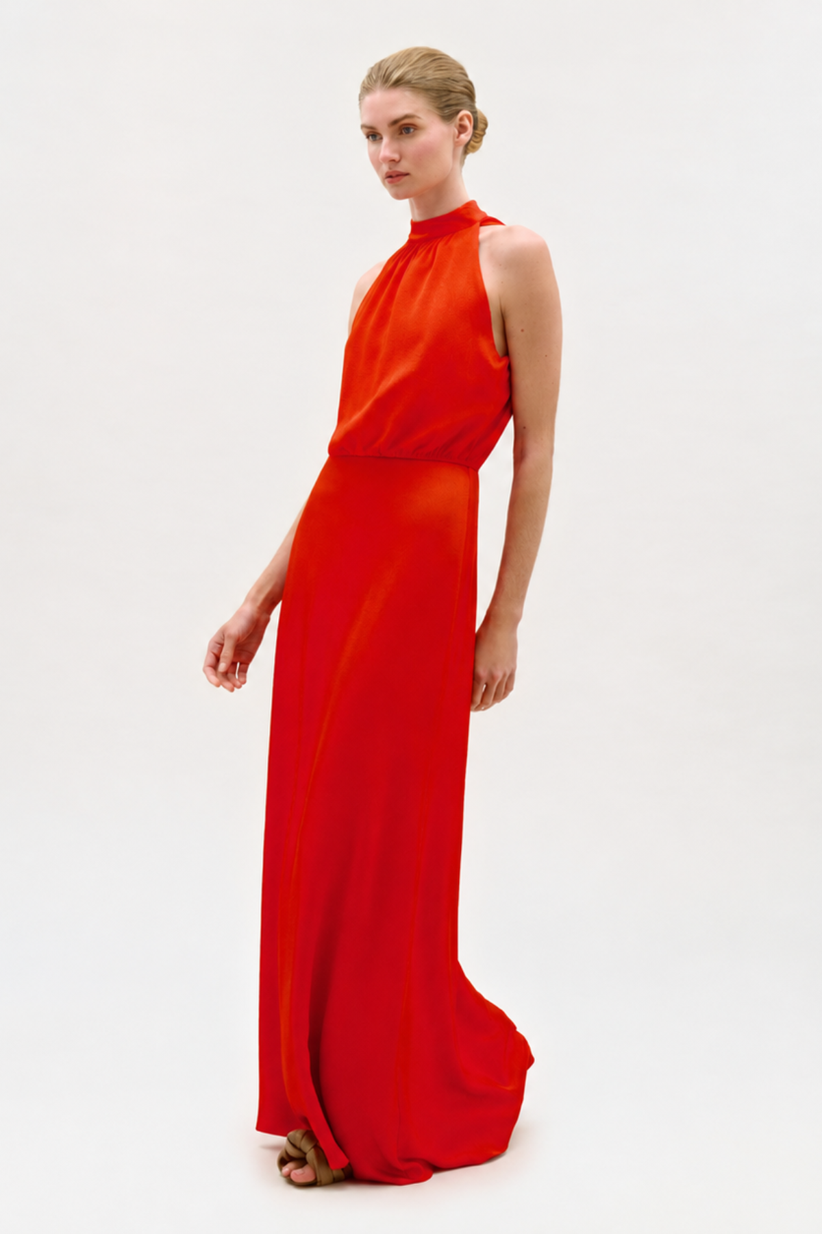 Silvia Tcherassi Damara Dress - Spicy Orange
