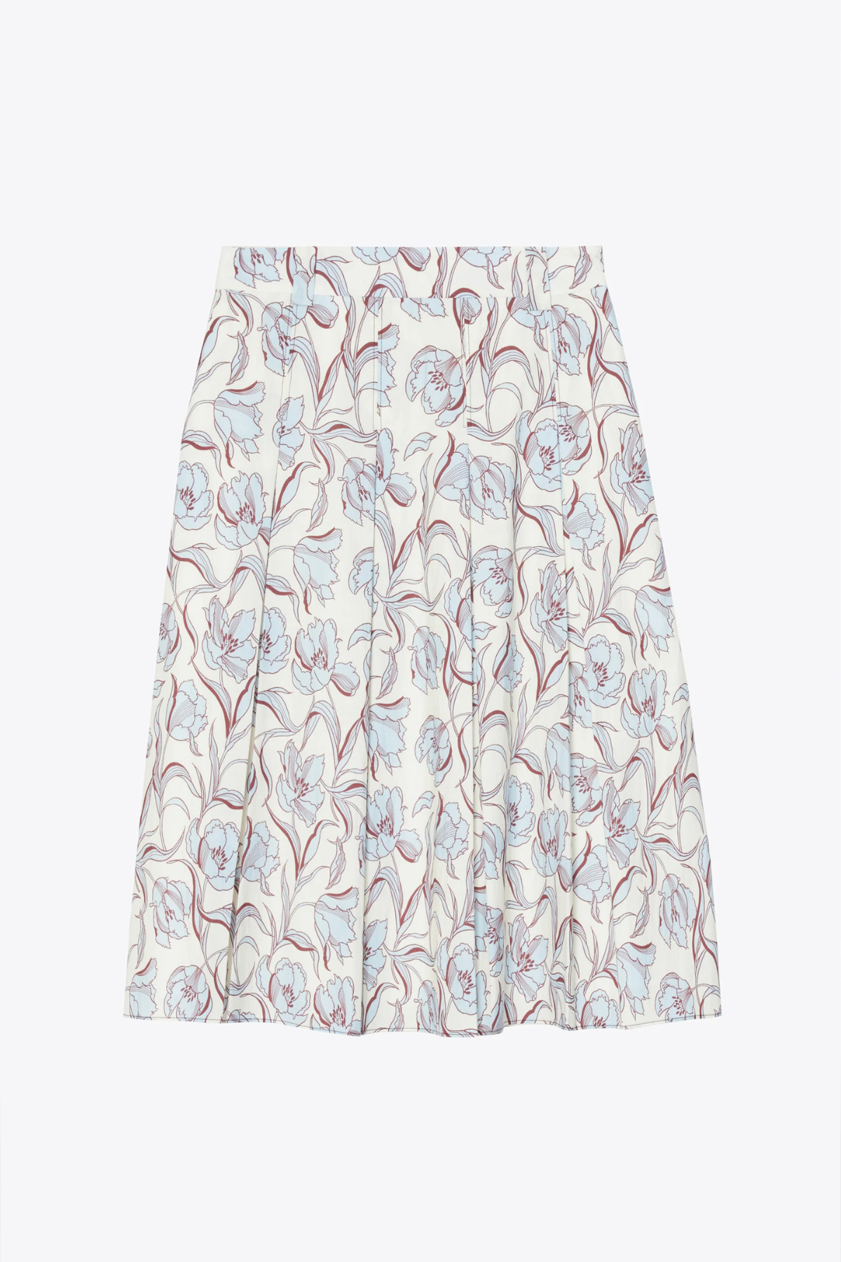 3.1 Phillip Lim Pleated Knee Length Skirt With Combo