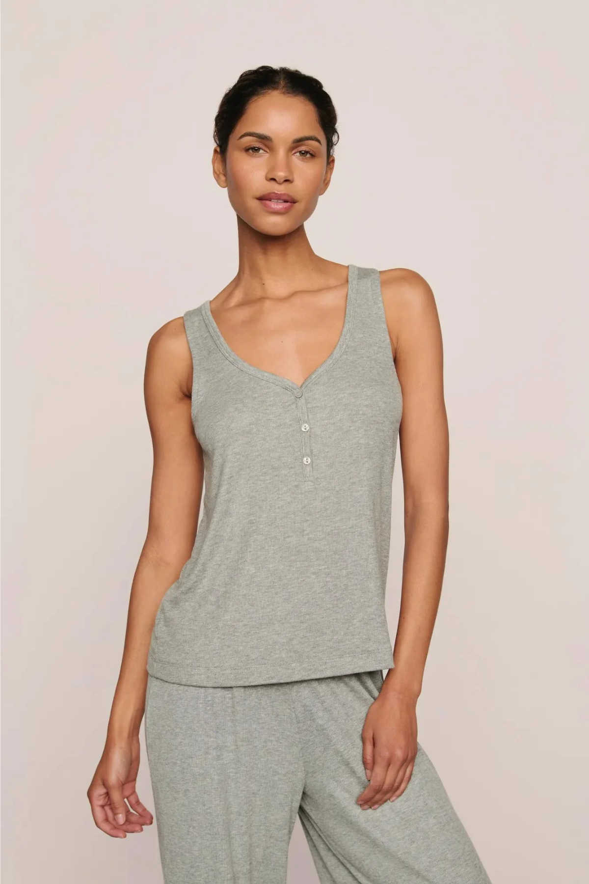 Eberjey Dream Rib V-Neck Tank