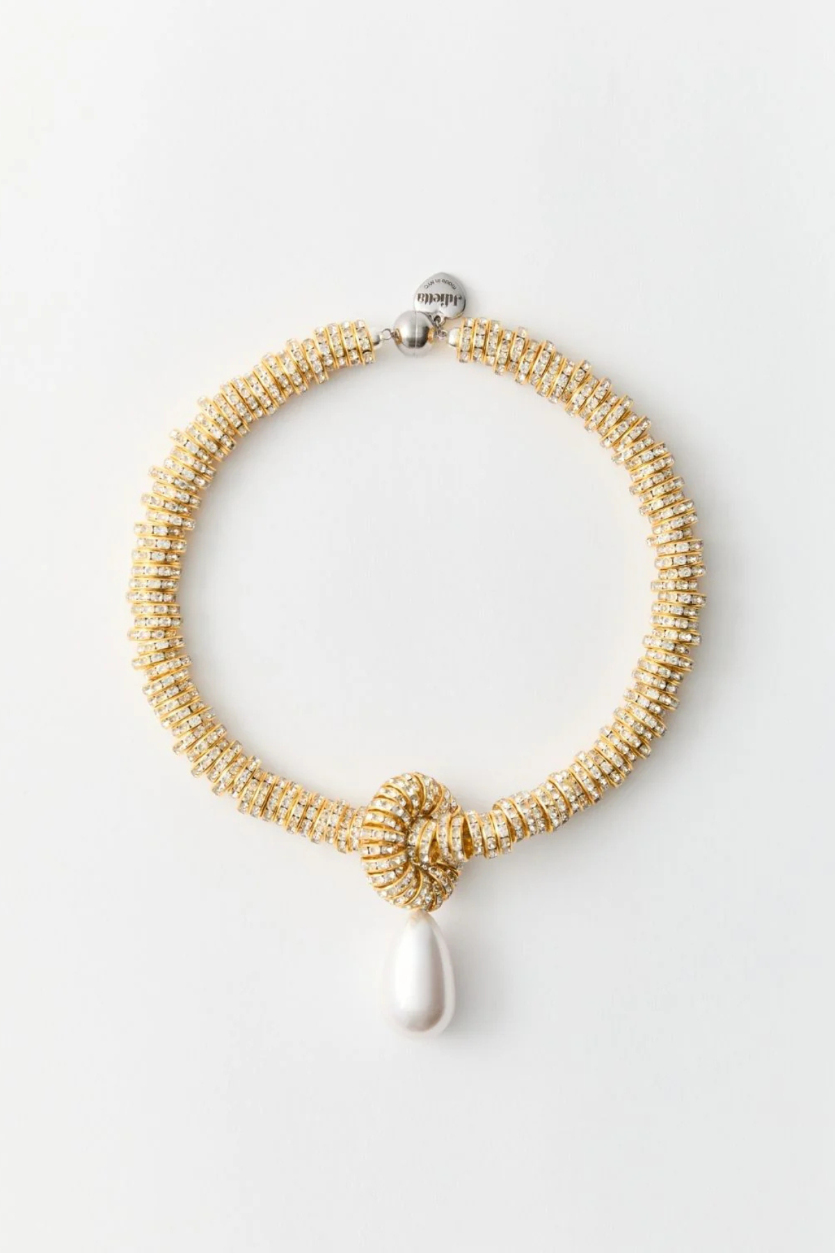 Julietta Pearl Drop Necklace - Gold