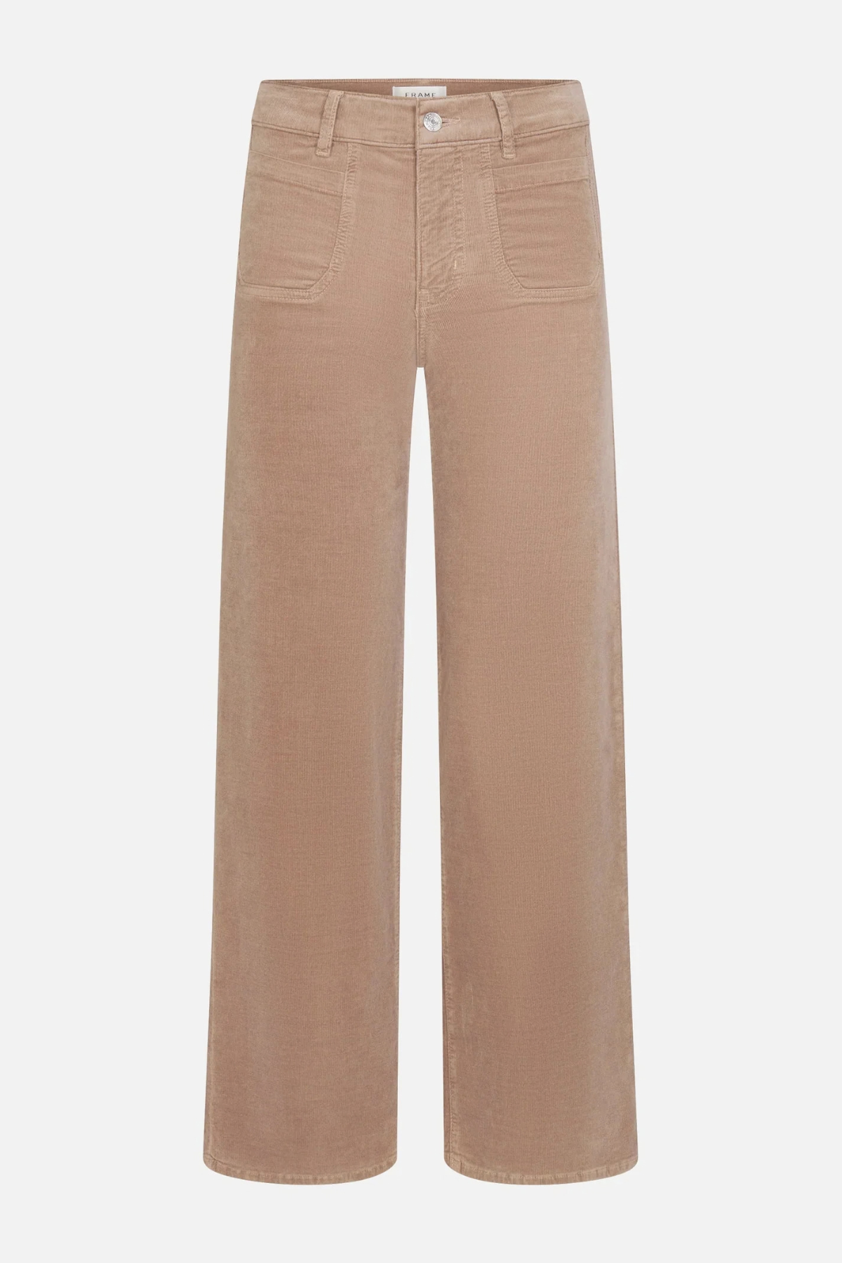 Frame Le Slim Palazzo Modernist Pocket Corduroy - Soft Taupe