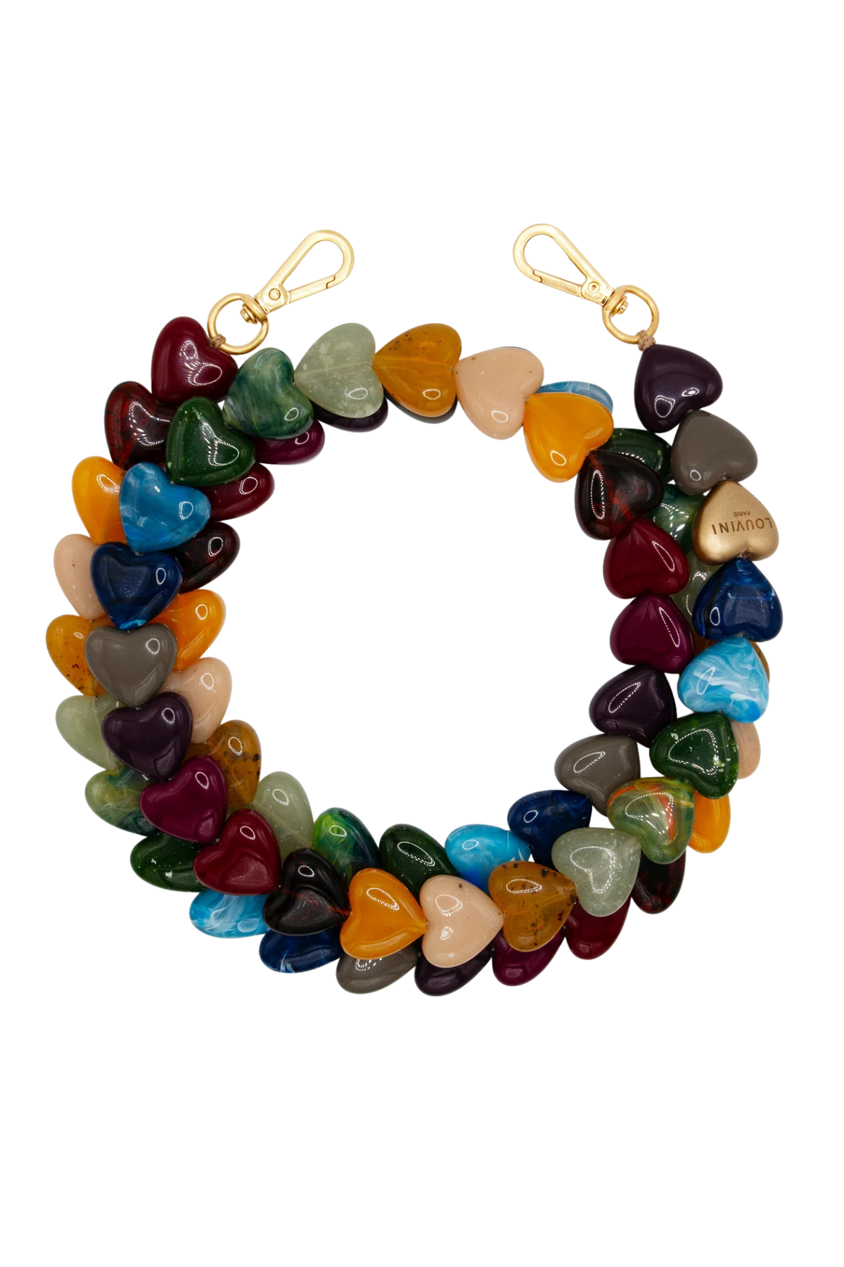 Louvini Paris Cuore Chain - Multicolor Gem