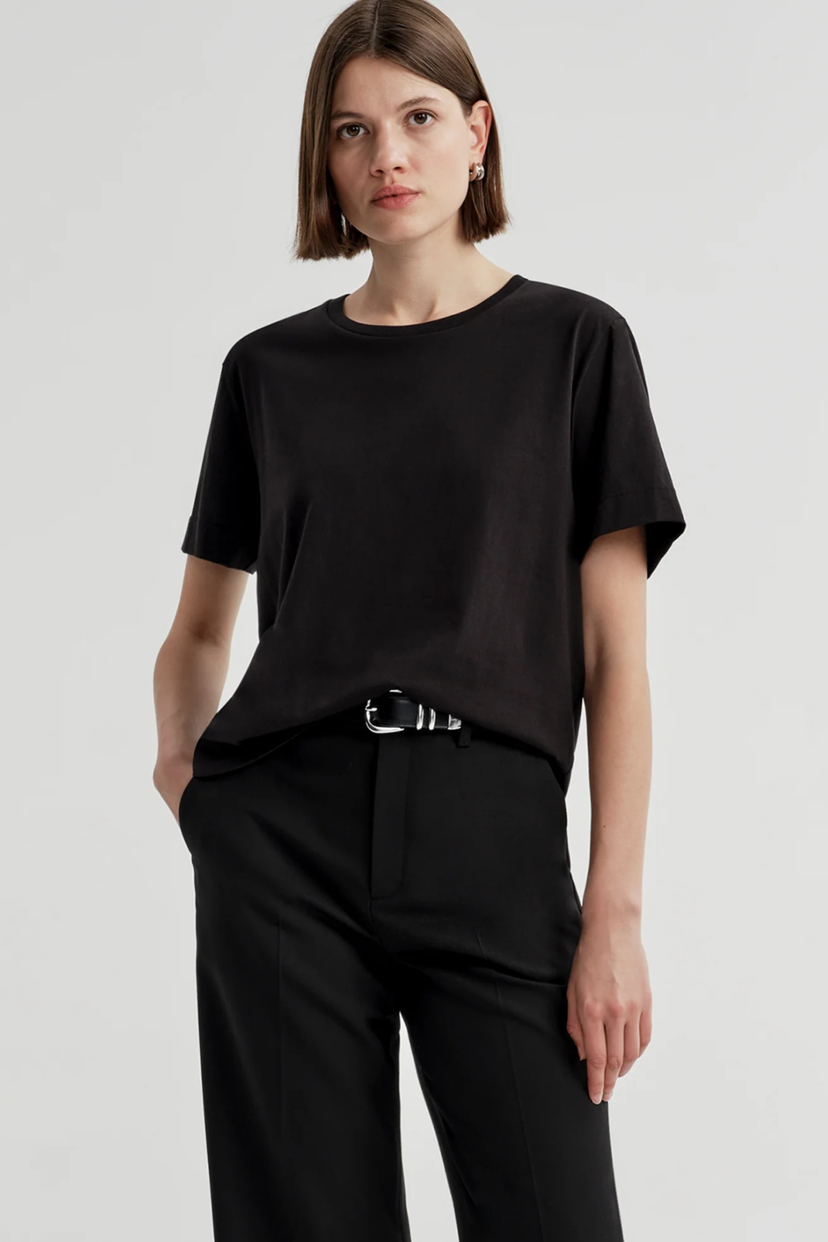 A.L.C. Kari Tee - Black