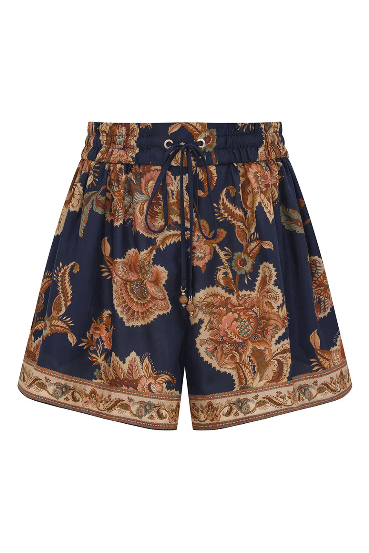 Zimmermann Aster Relaxed Short - Navy Jacobean