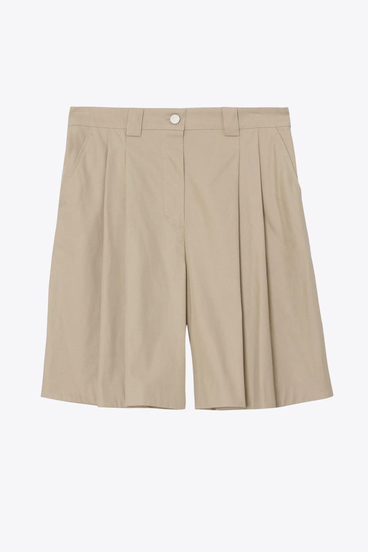 3.1 Phillip Lim Two-Toned Wide Pleated Shorts