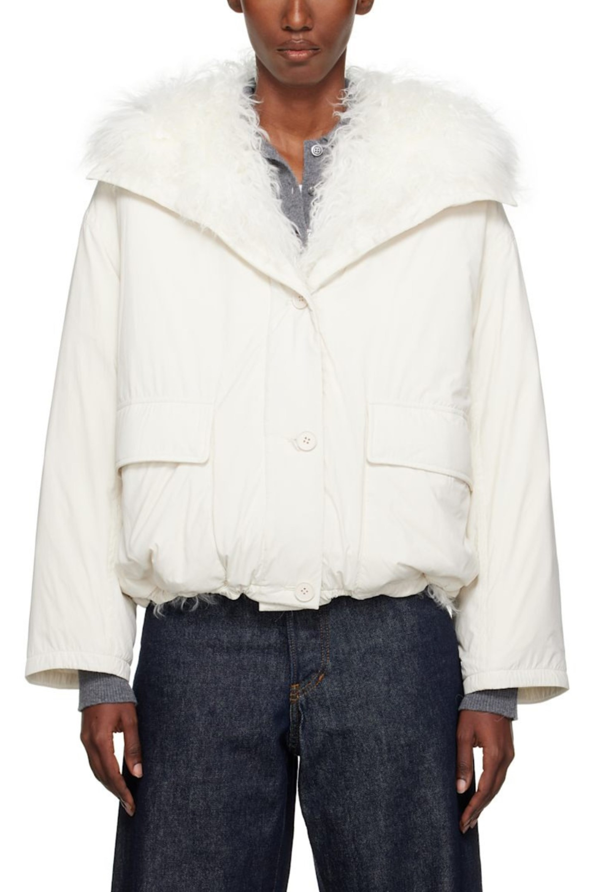 Yves Salomon Hood Down Jacket