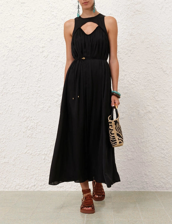 zimmermann silk swing maxi dress anneke swing maxi dress