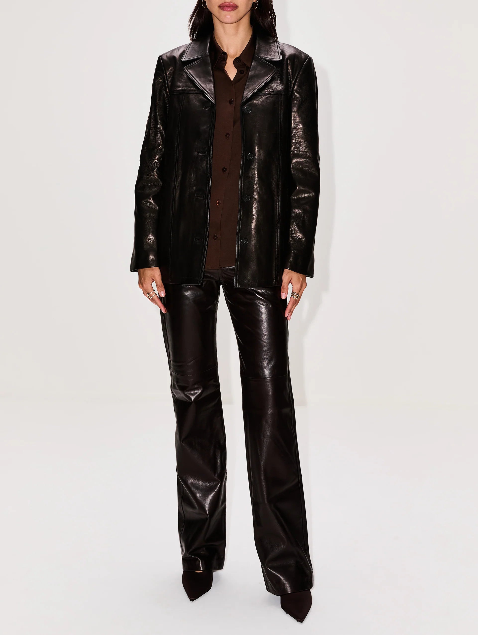 Nili Lotan Brett Leather Jacket
