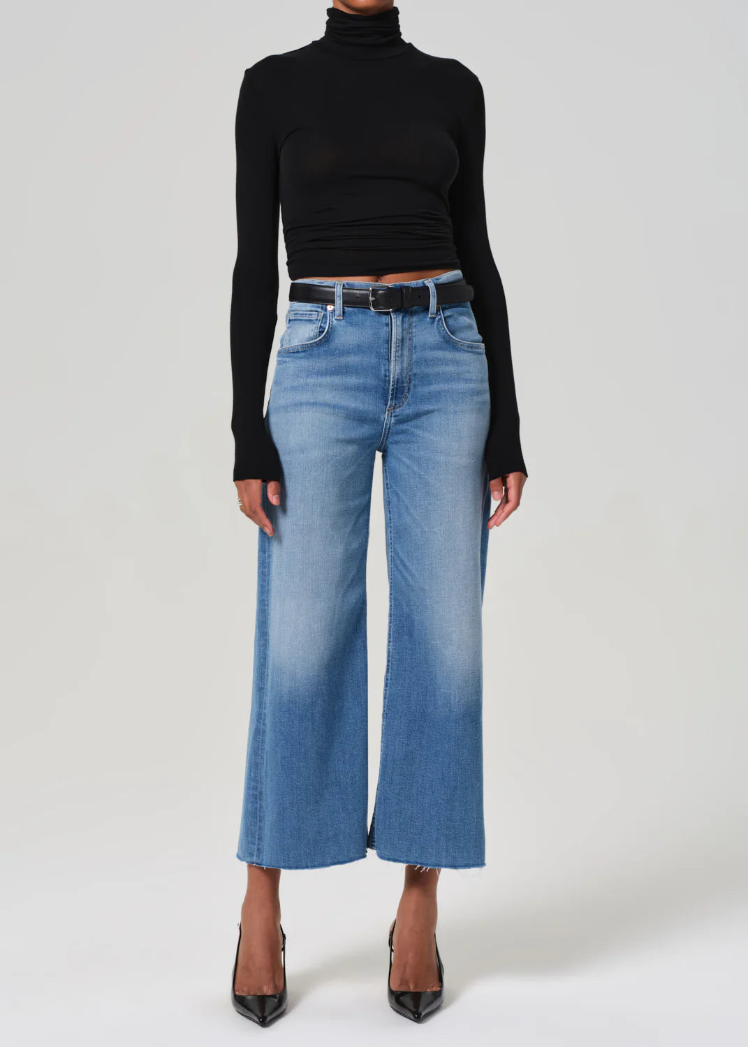 Citizens of Humanity Lyra Wide Leg Crop Jeans
