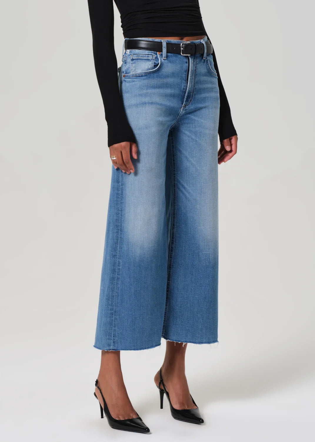 Citizens of Humanity Lyra Wide Leg Crop Jeans