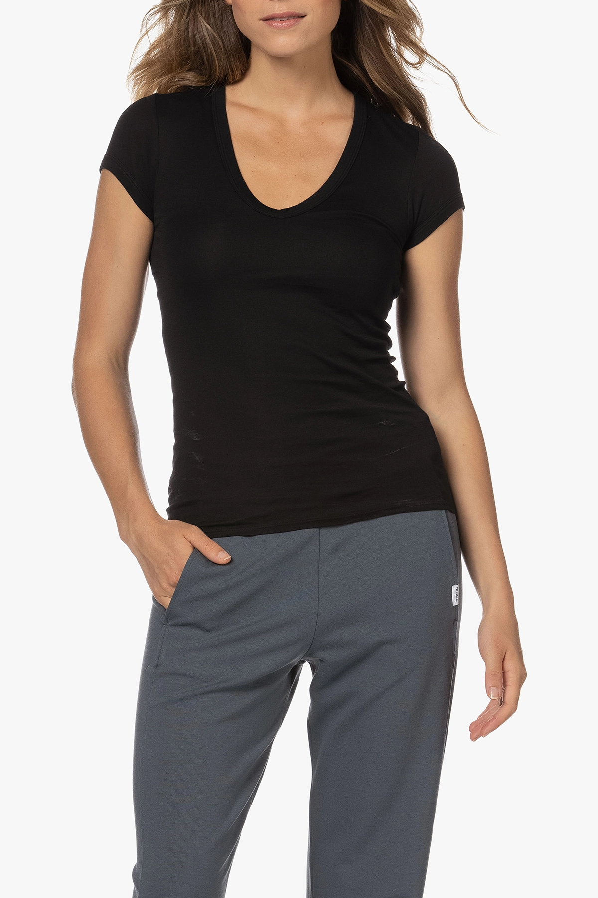 Enza Costa Débardeur fourreau en coton Supima Bold