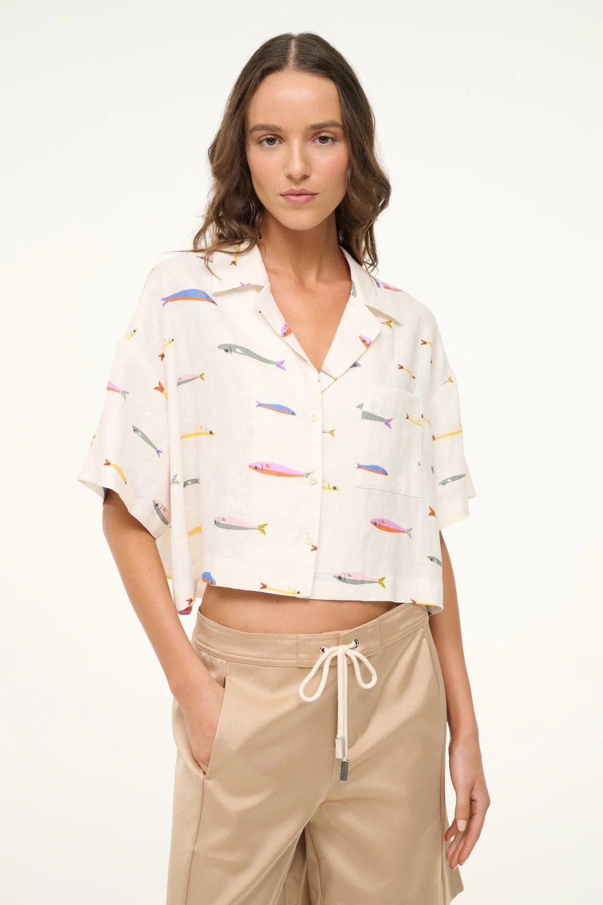 Staud Daya Linen Top