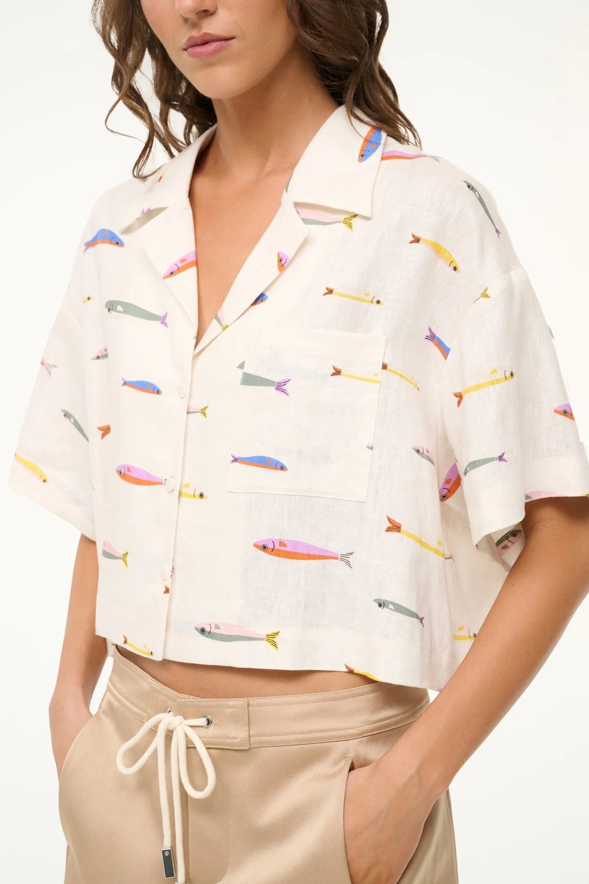 Staud Daya Linen Top