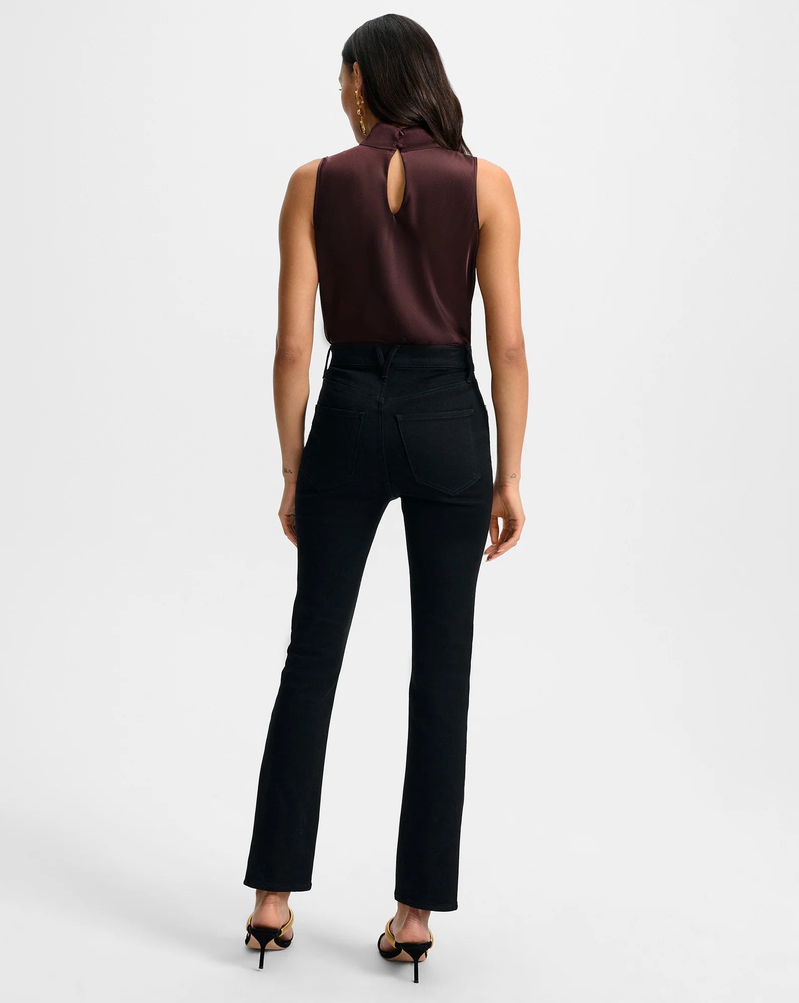 Veronica Beard Tam Silk Sleeveless Top