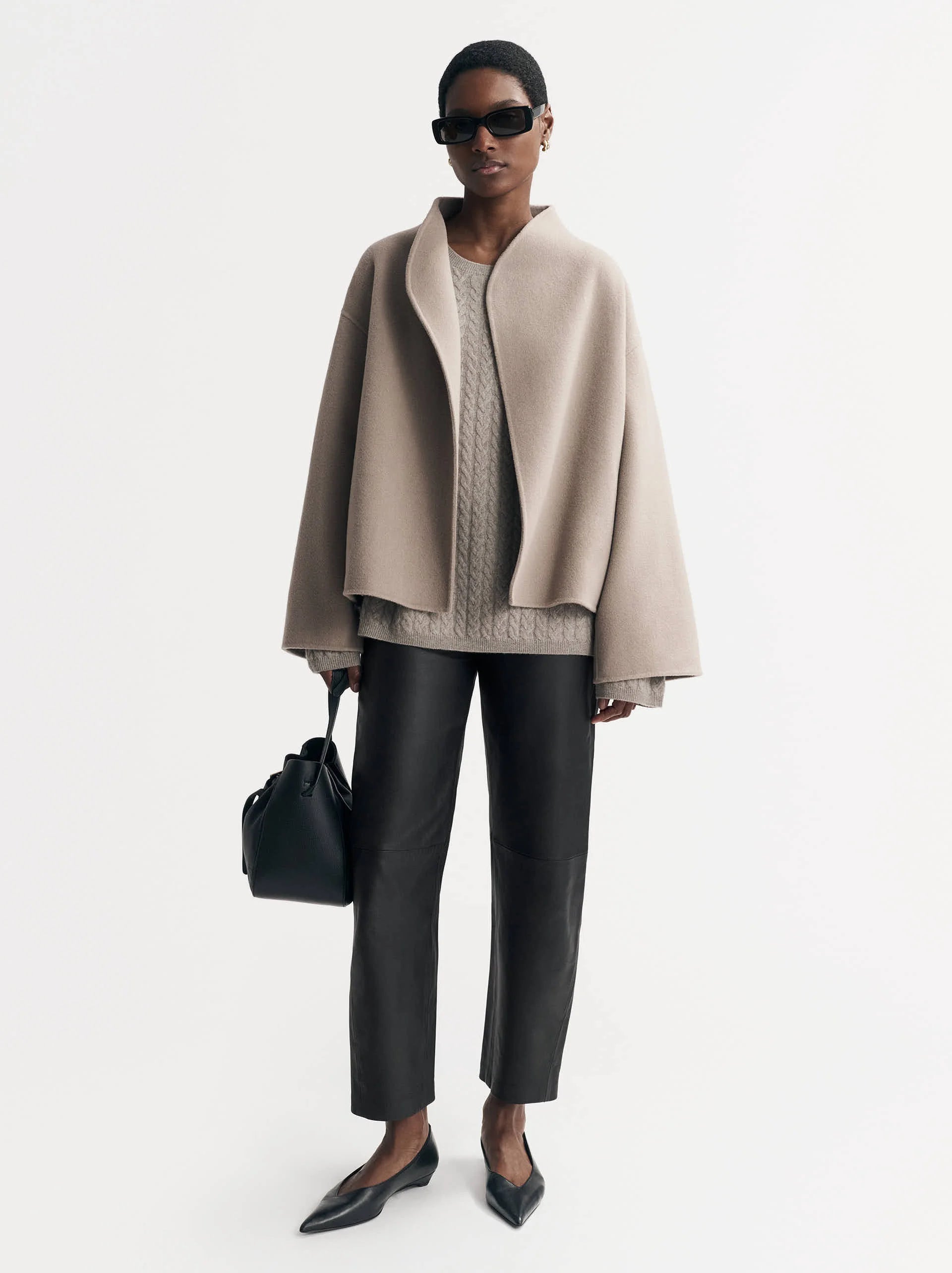 Soft Goat Short Jacket