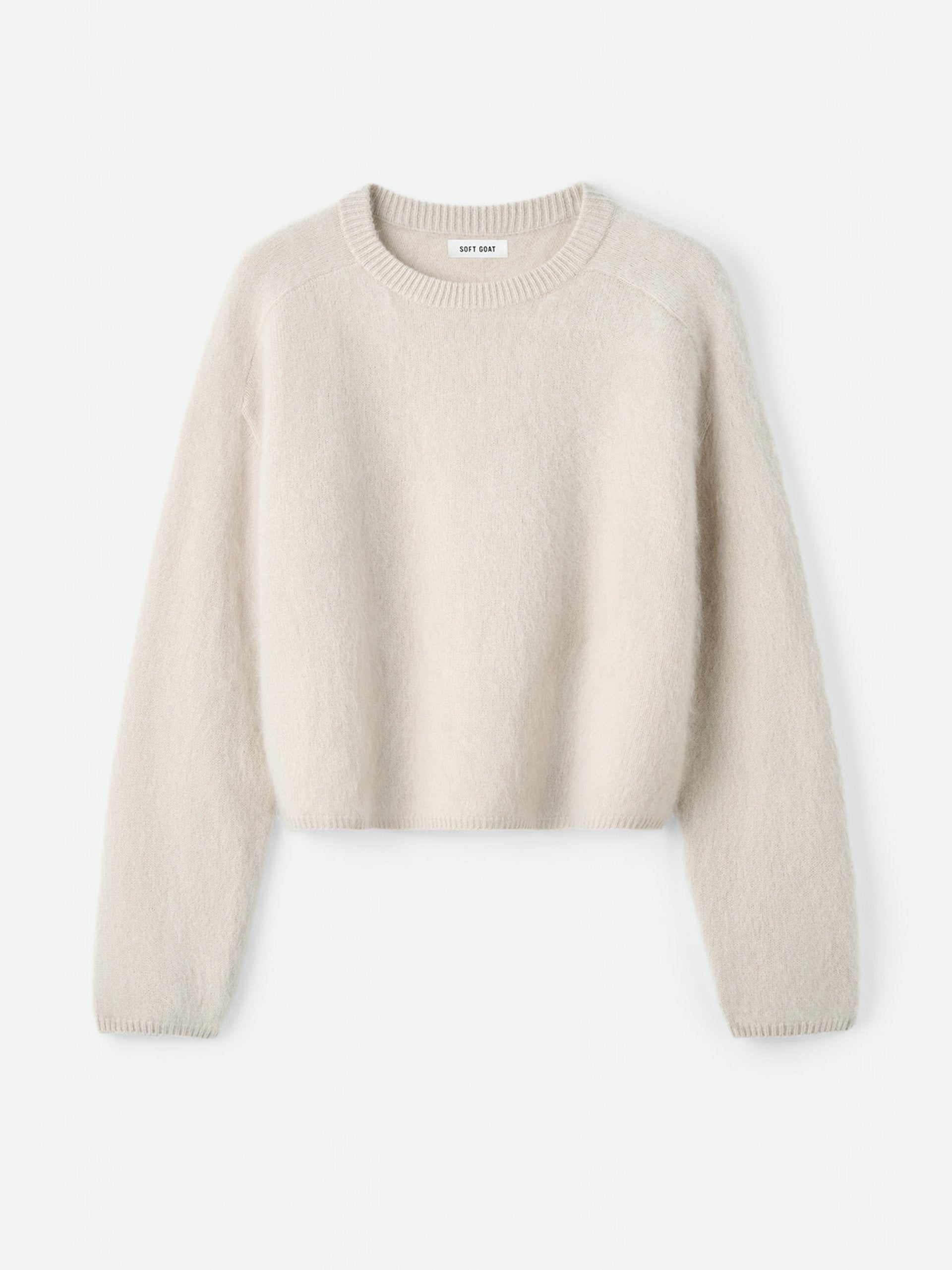 Soft Goat Brushed Crewneck