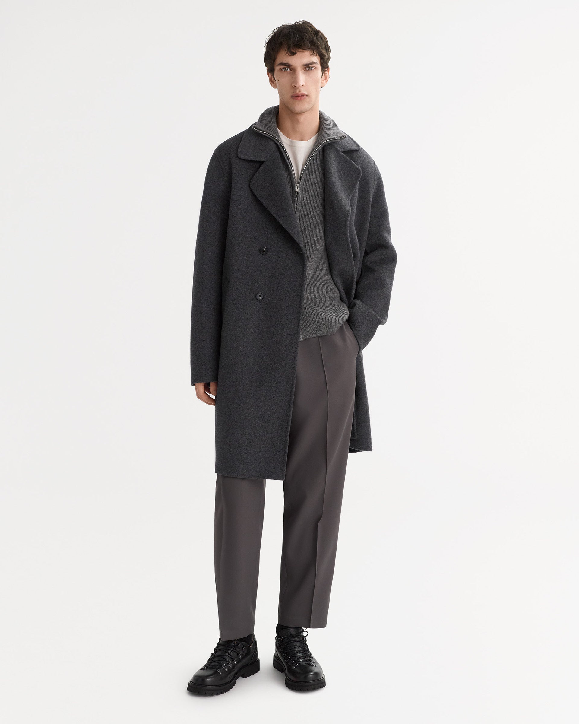 Soft Goat Men's Chunky Full Zip