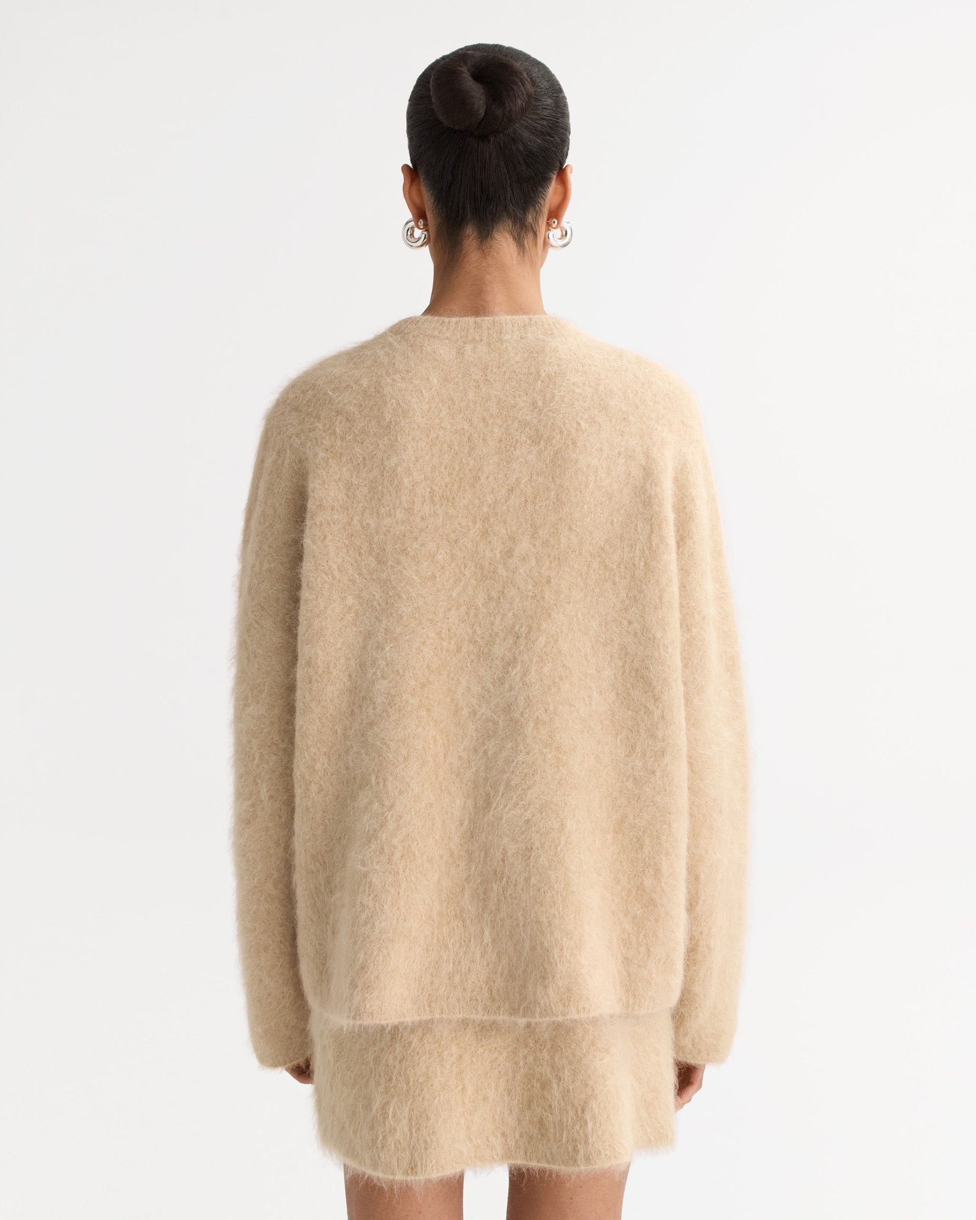 Soft Goat Alpaca Crewneck