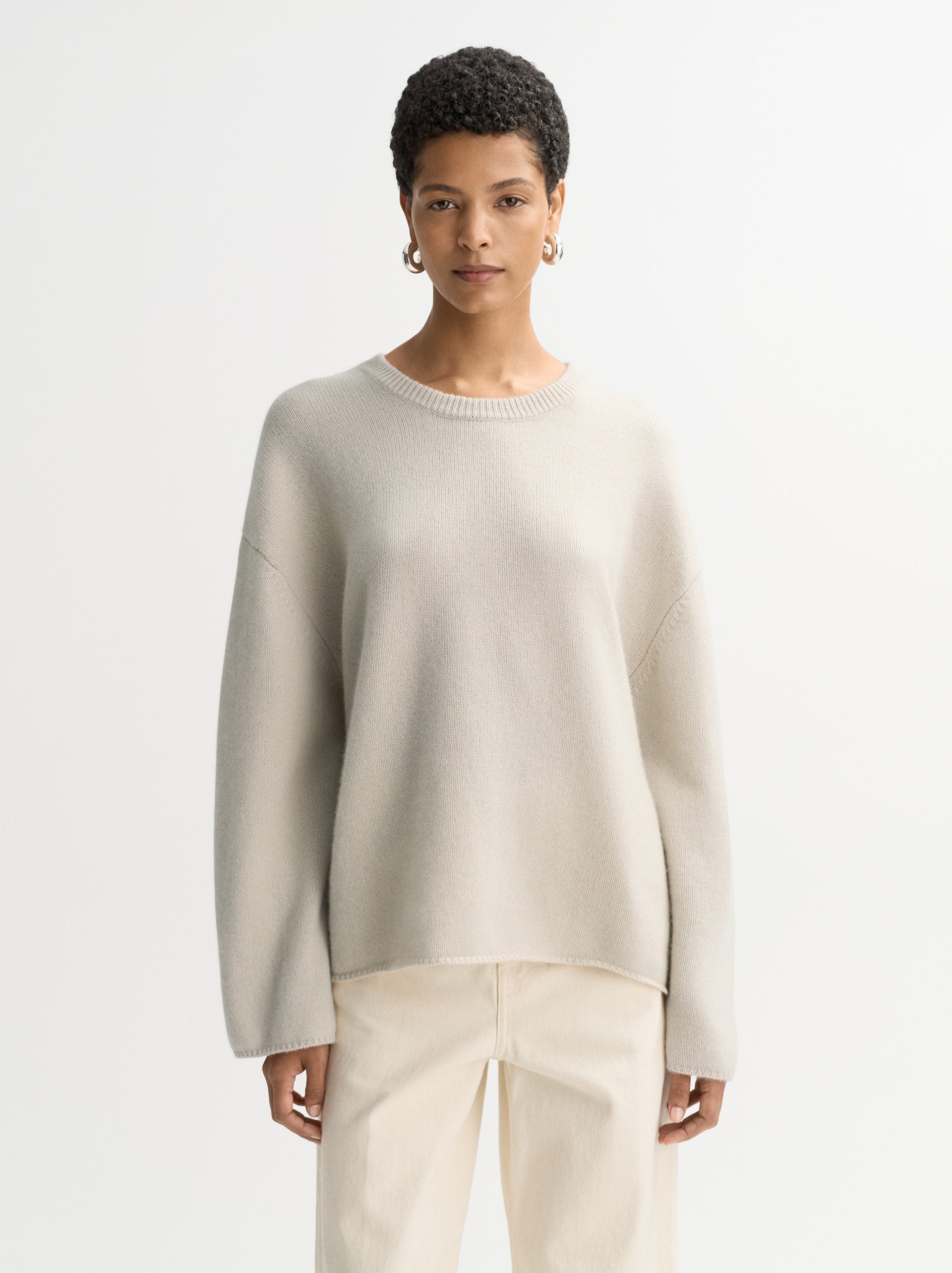 Soft Goat Relaxed Crewneck