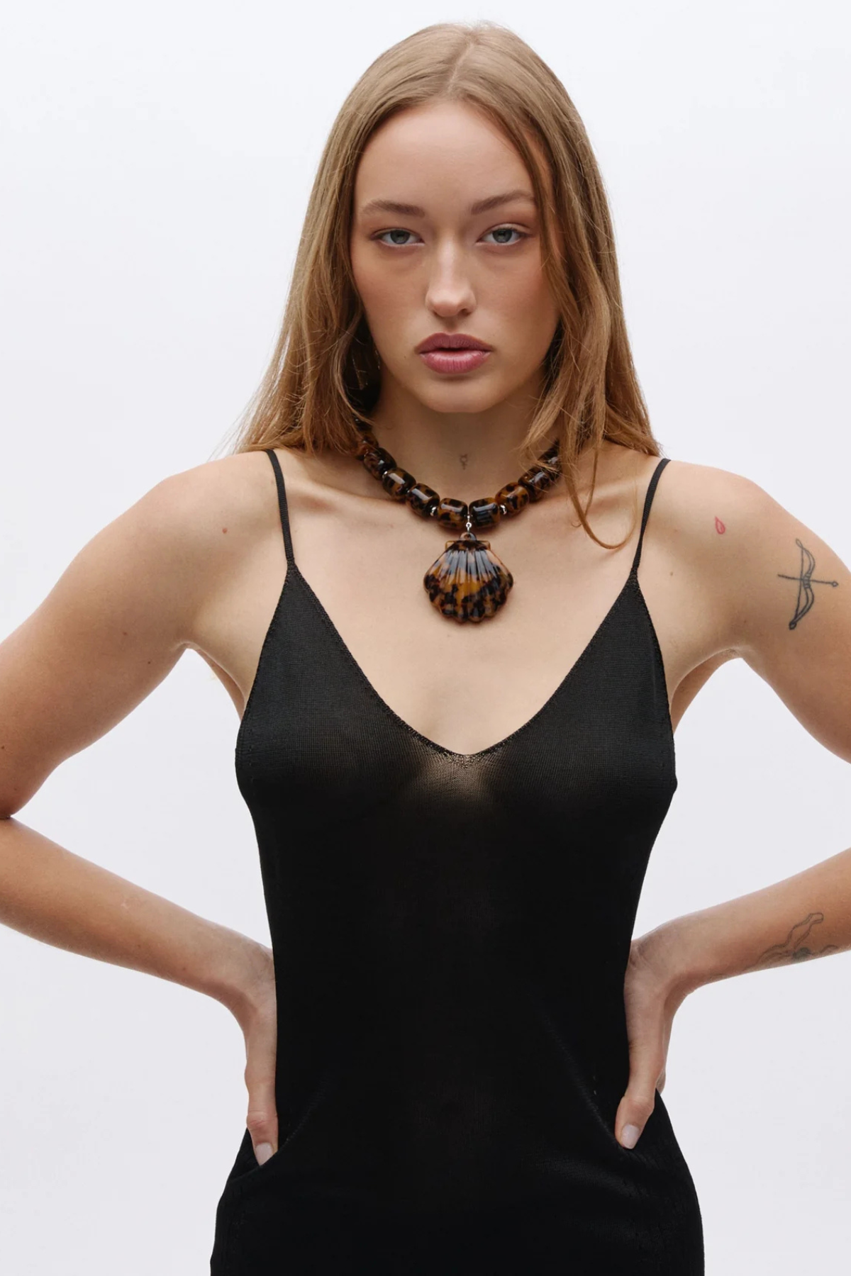 Julietta Asty Necklace - Brown