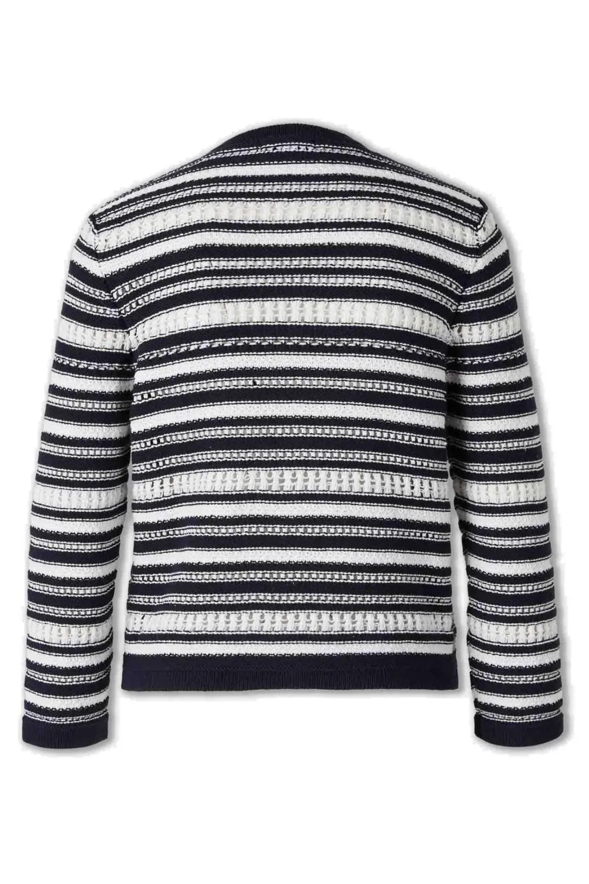 Veronica Beard Bellingham Cardigan - Navy/ Dove