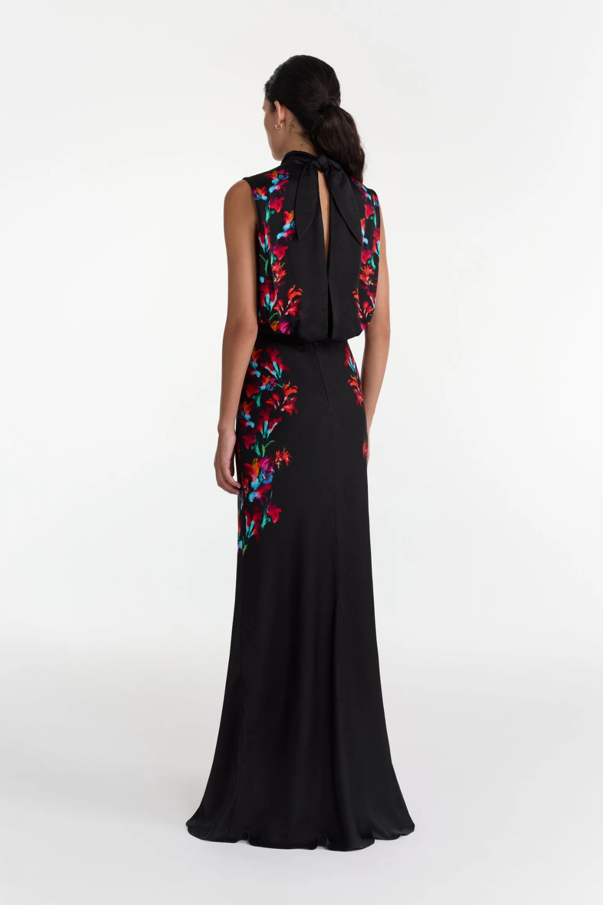 Saloni Fleur Dress - Aquarelle