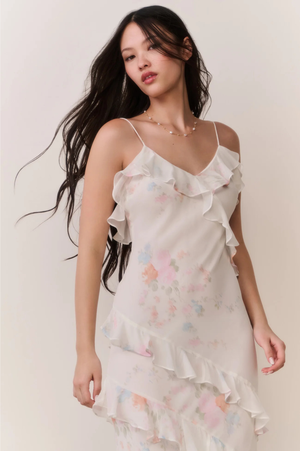 LoveShackFancy Rialto Ruffle Maxi Dress