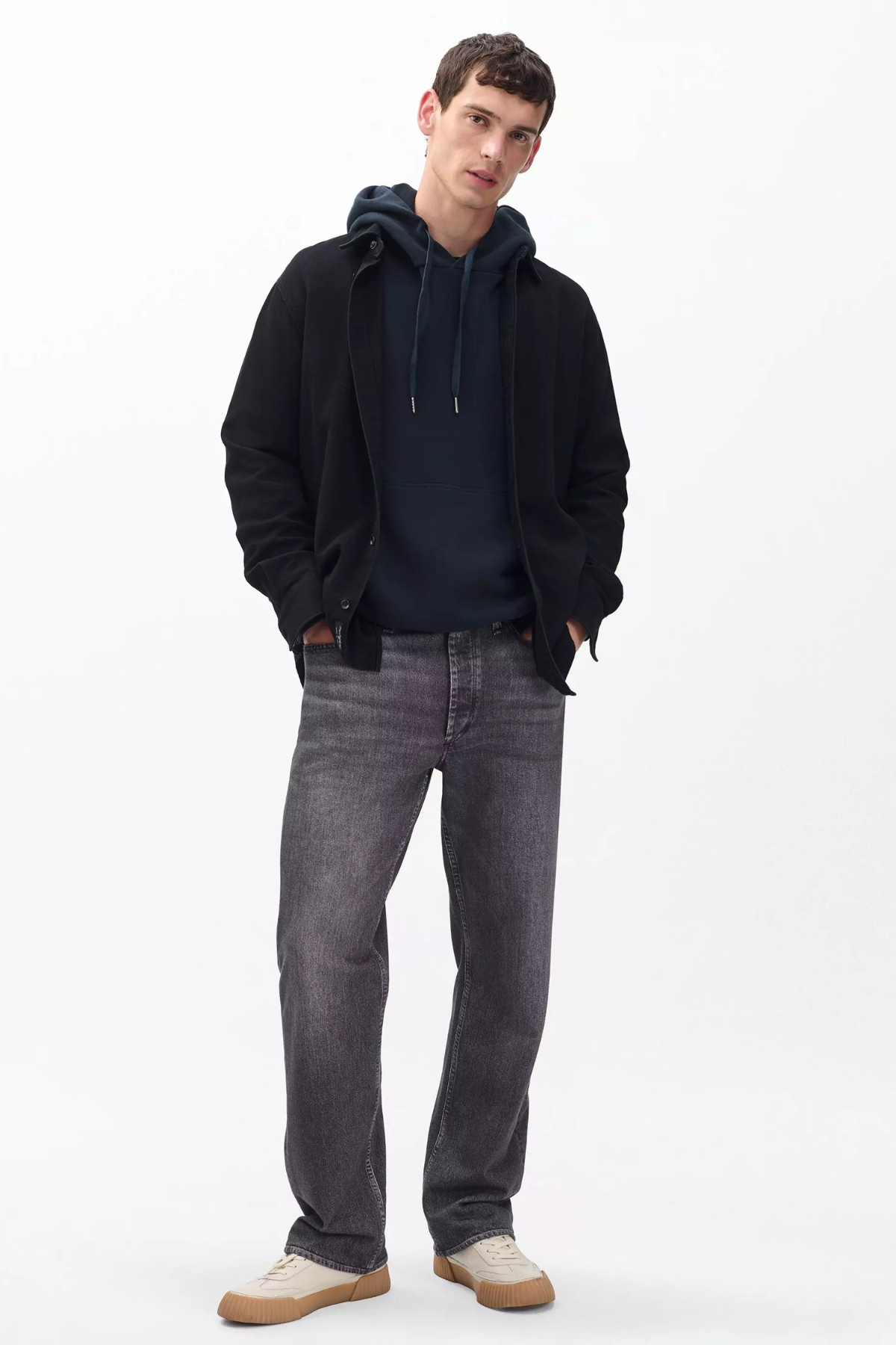 Rag & Bone Men's Fit 4 Miramar Straight Pants - Faded Black