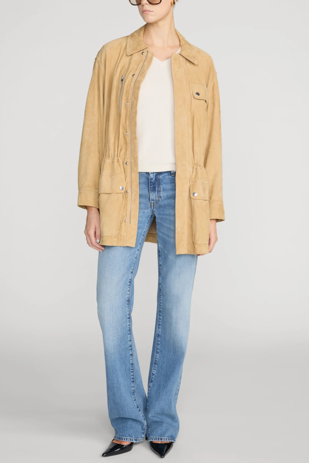 Frame The Off Duty Rodeo Jeans - Flutter