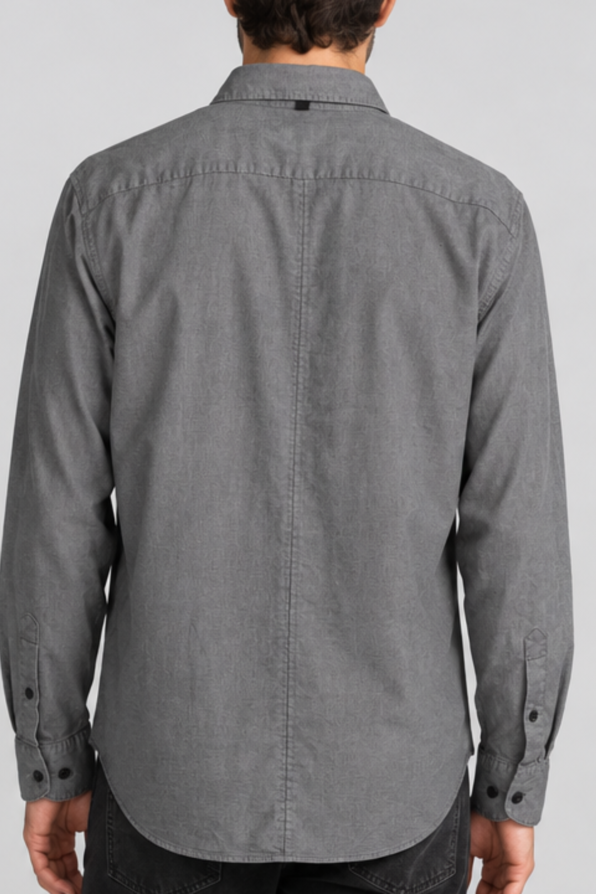 Rag & Bone Men's Tomlin Dobby Shirt - Silver