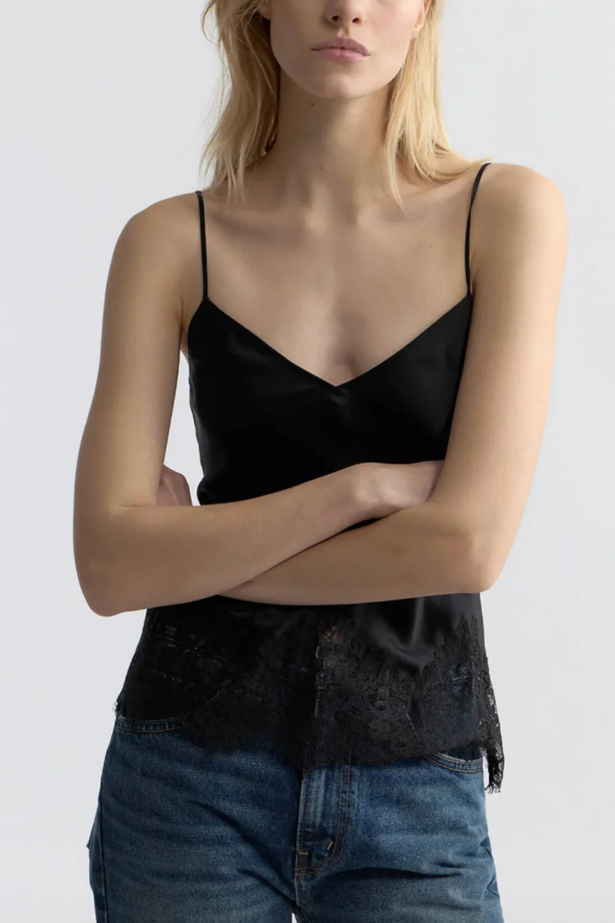 Nili Lotan Nadine Lace Cami Top