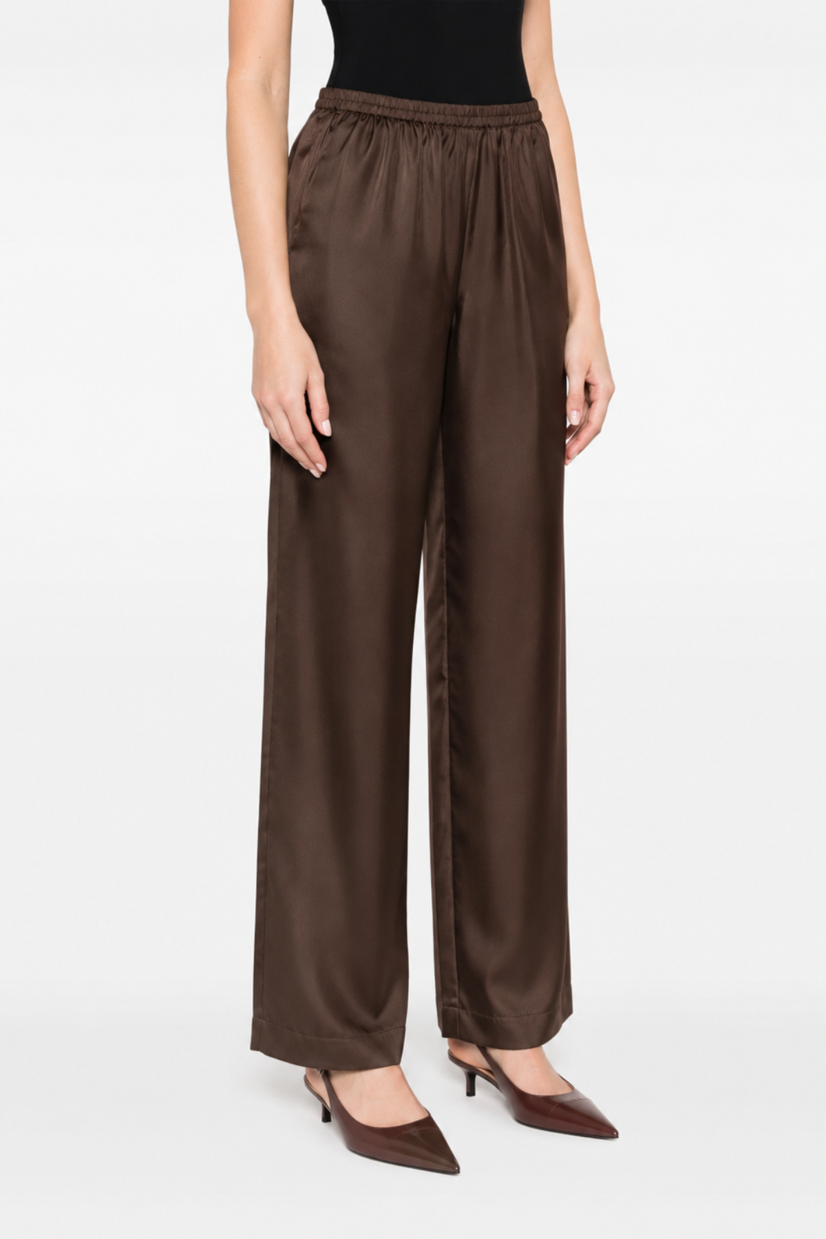 Loulou de Saison Alera Pant - Dark Brown