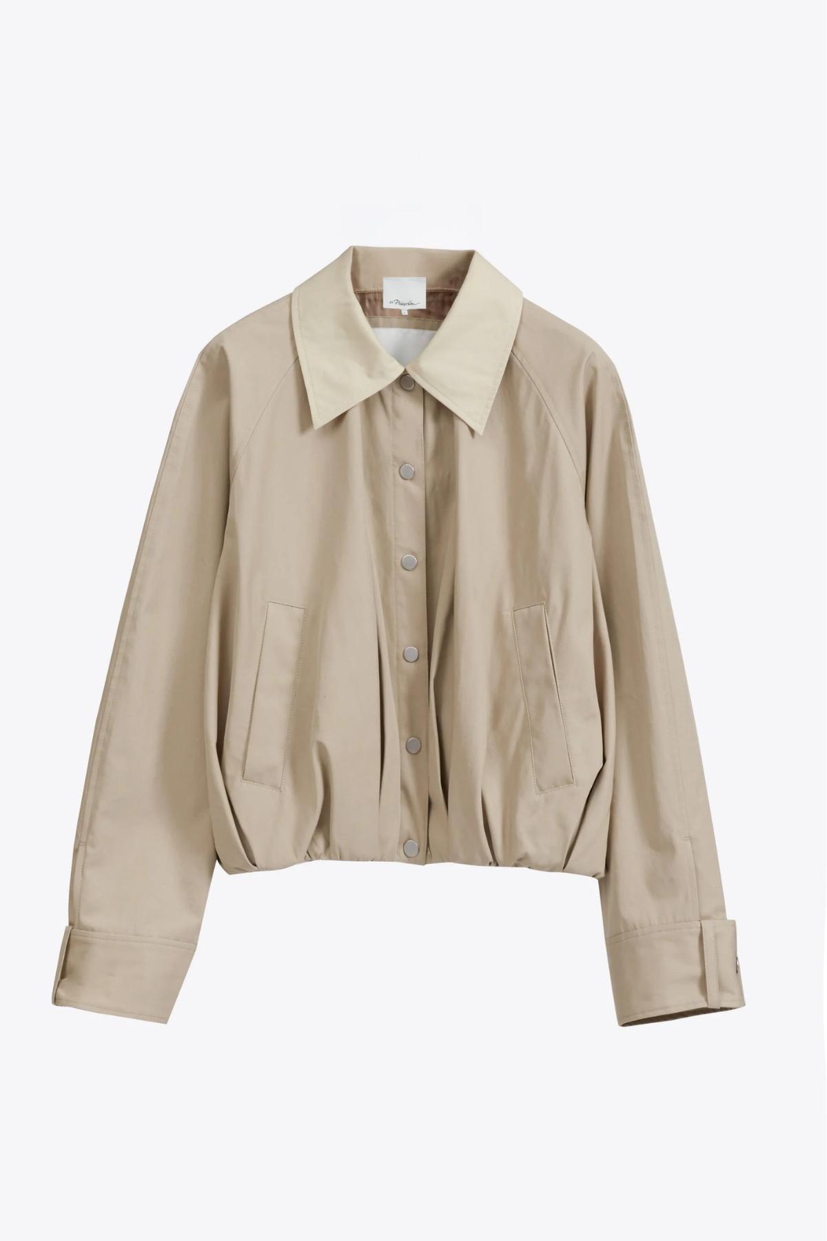 3.1 Phillip Lim Snap Front Blouson Bomber Jacket