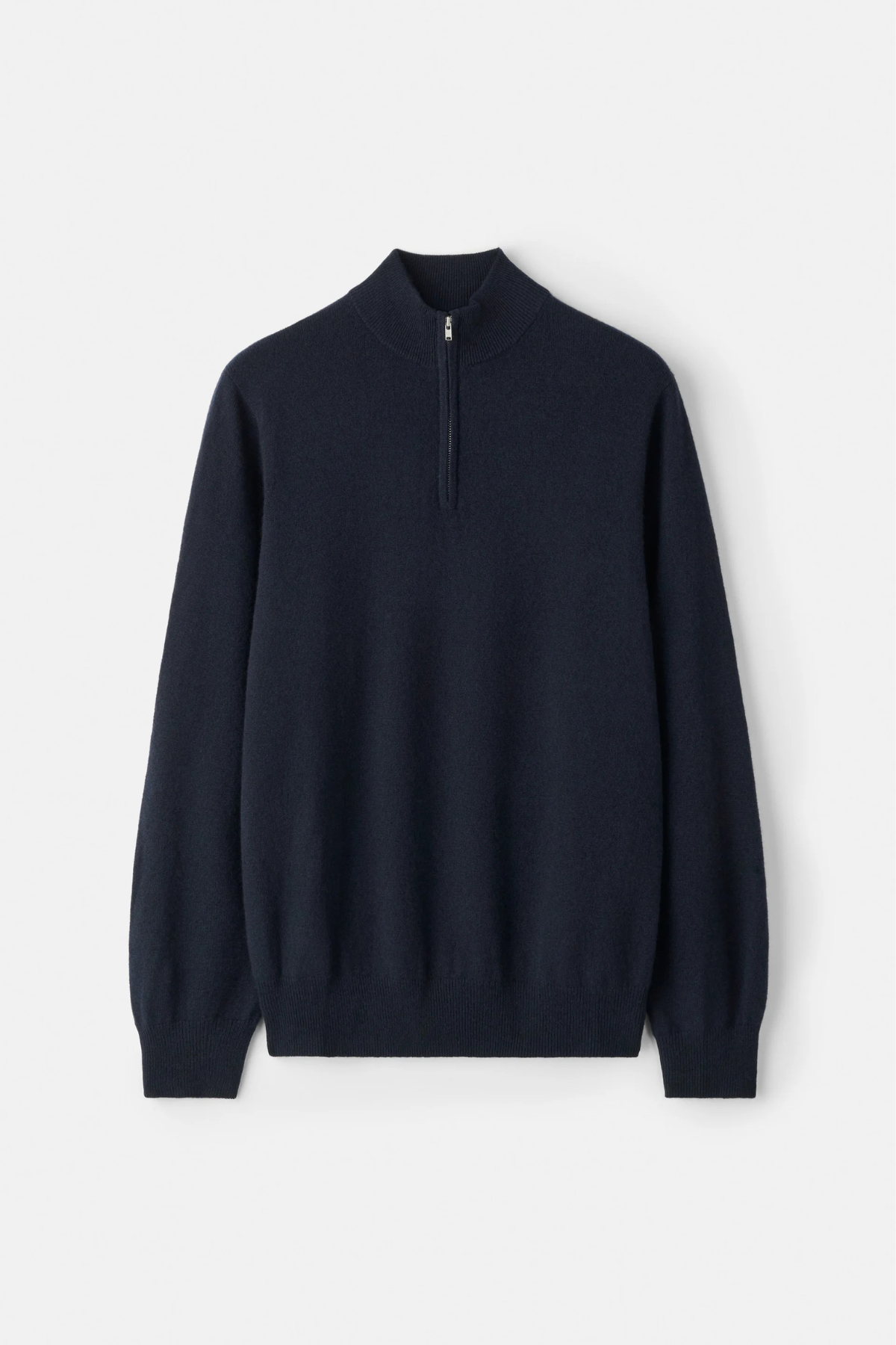 Soft Goat Men's Half Zip - Navy