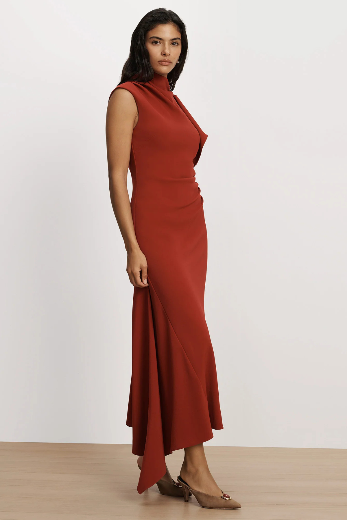 Veronica Beard Brett Dress - Cardinal Red