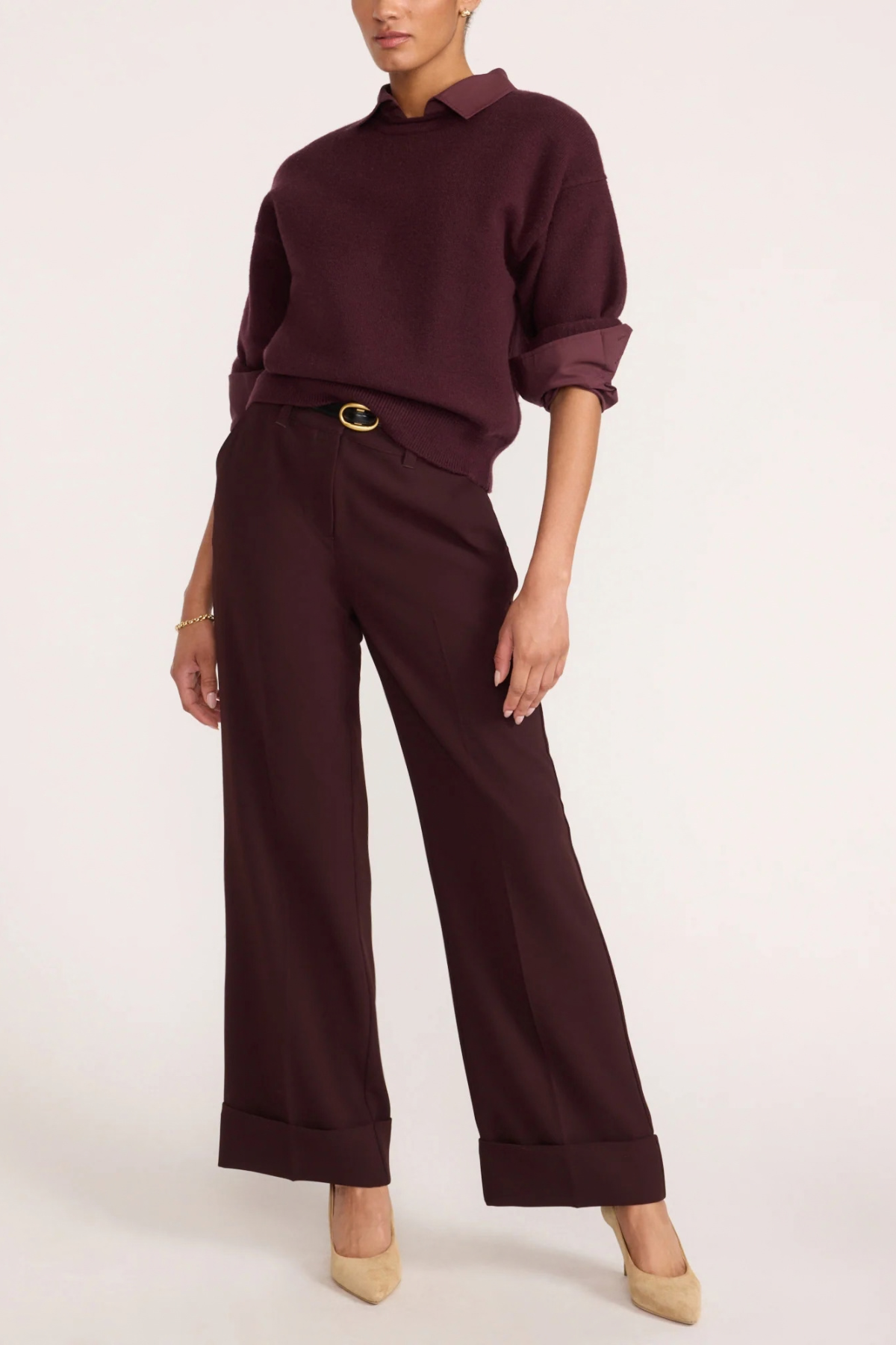 Brochu Walker The Olive Sweatshirt - Aubergine